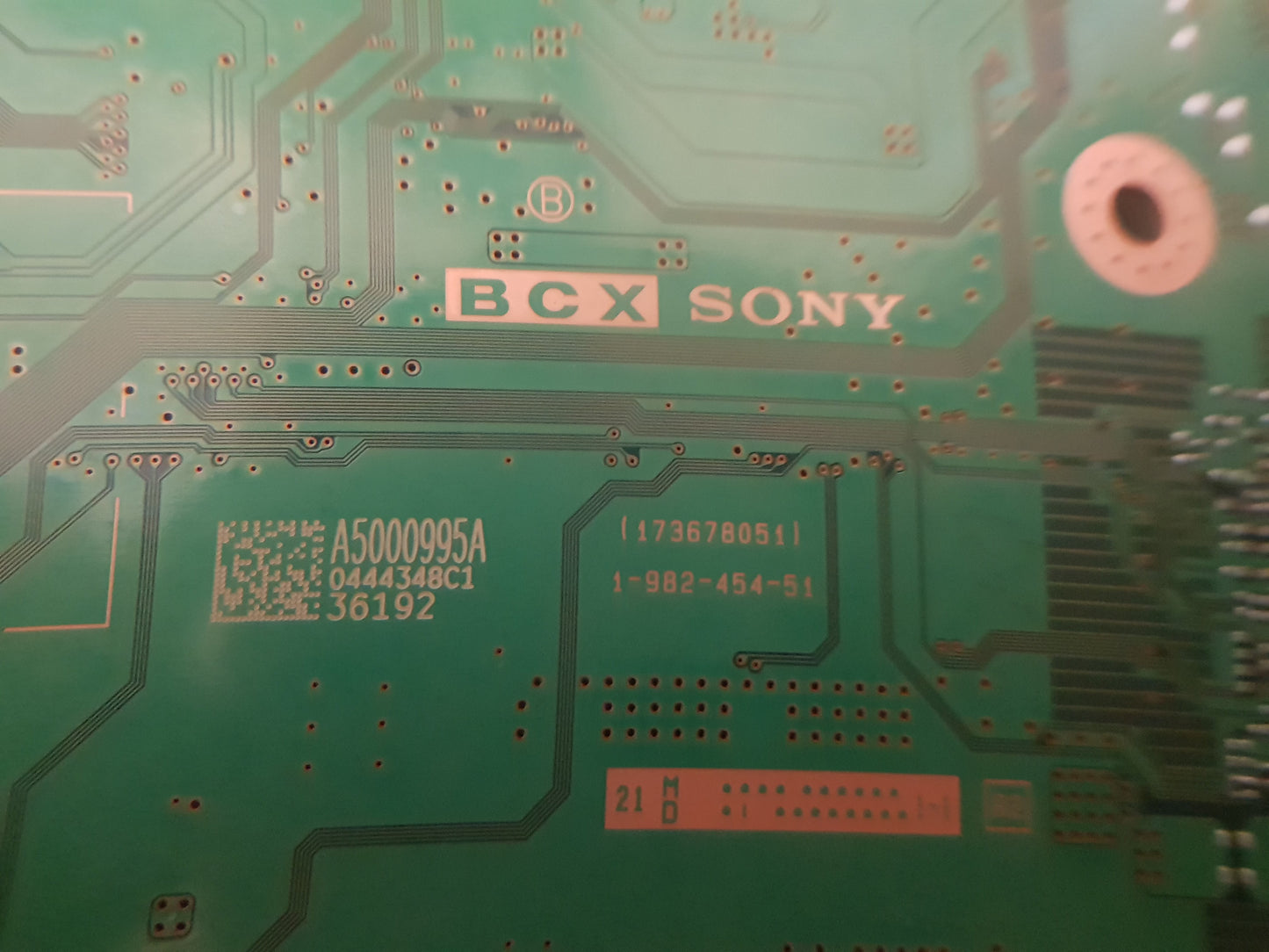 GENUINE SONY KD- 75X8000G MAIN BOARD A5000995A 1-982-454-51
