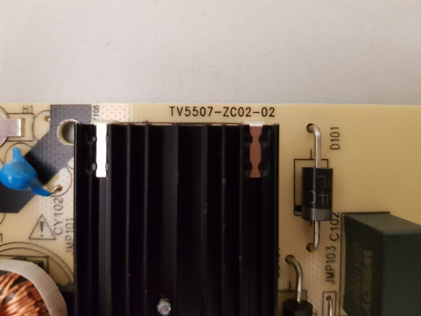 BLAUPUNKT BP600USG9200 POWER SUPPLY BOARD TV5507-ZC02-02