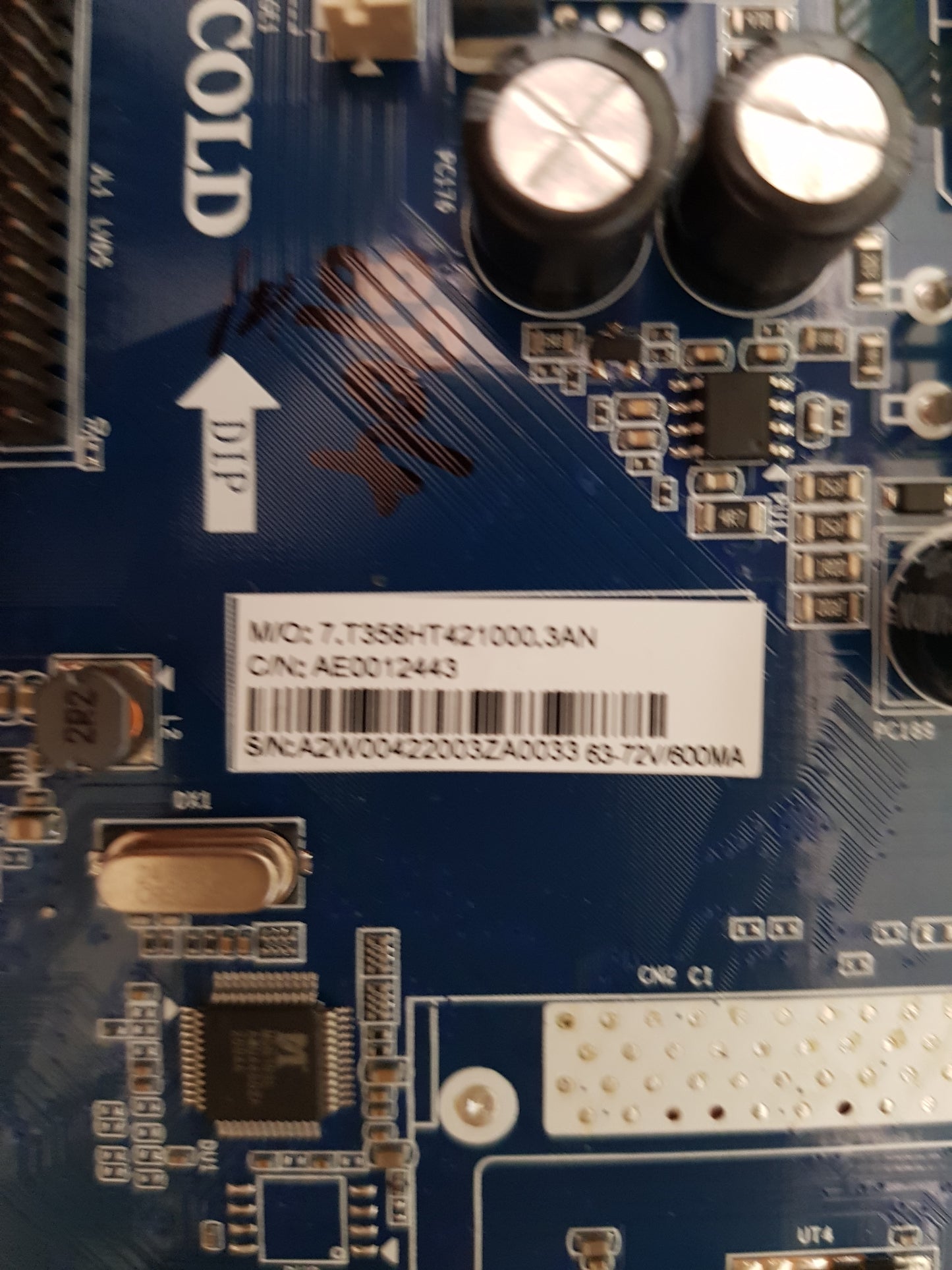 GENUINE BLAUPUNKT BP400AU5100 MAIN BOARD CV358H-T42 A2W00422003ZA0033