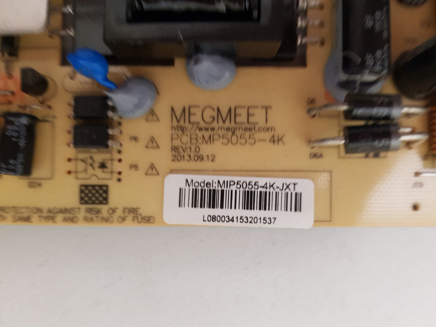 GENUINE BAUHN ATVS55-915 POWER SUPPLY BOARD MP5055-4K MIP5055-4K-JXT