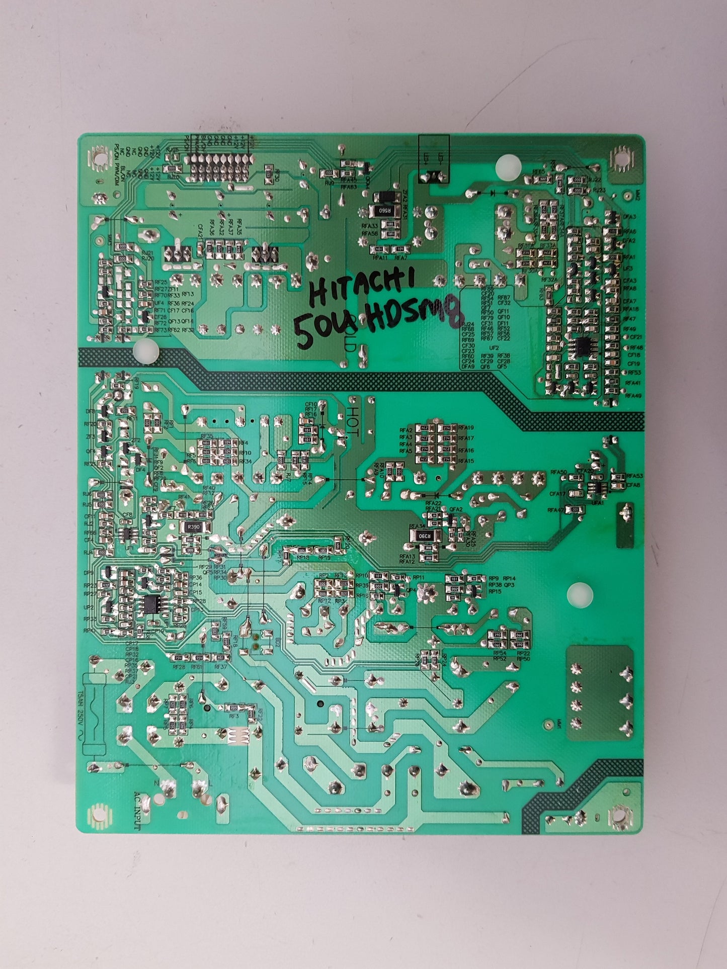 GENUINE HITACHI 50UHDSM8 POWER SUPPLY BOARD MP160D-1MF 600-UA