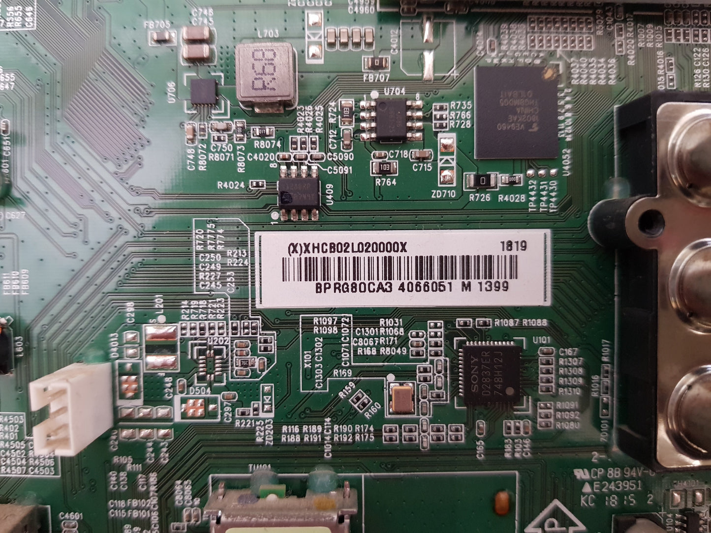 GENUINE PHILIPS 55PUT6102 MAIN BOARD 7155G8132-M02-B00-005K