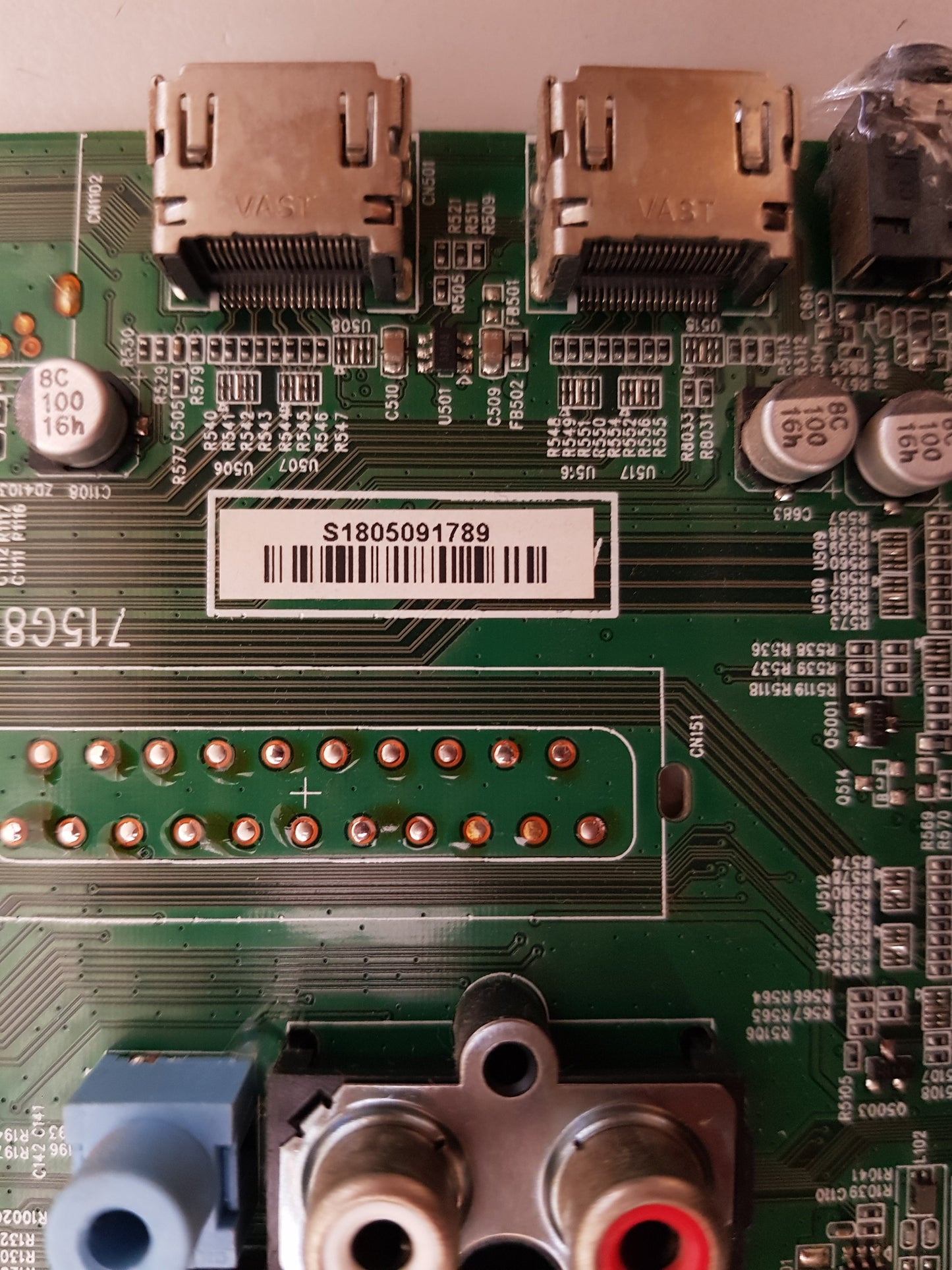 GENUINE PHILIPS 55PUT6102 MAIN BOARD 7155G8132-M02-B00-005K