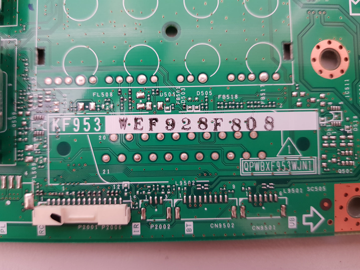 GENUINE SHARP LC-80LE940X MAIN BOARD KF953 QPWBXF953WJN1