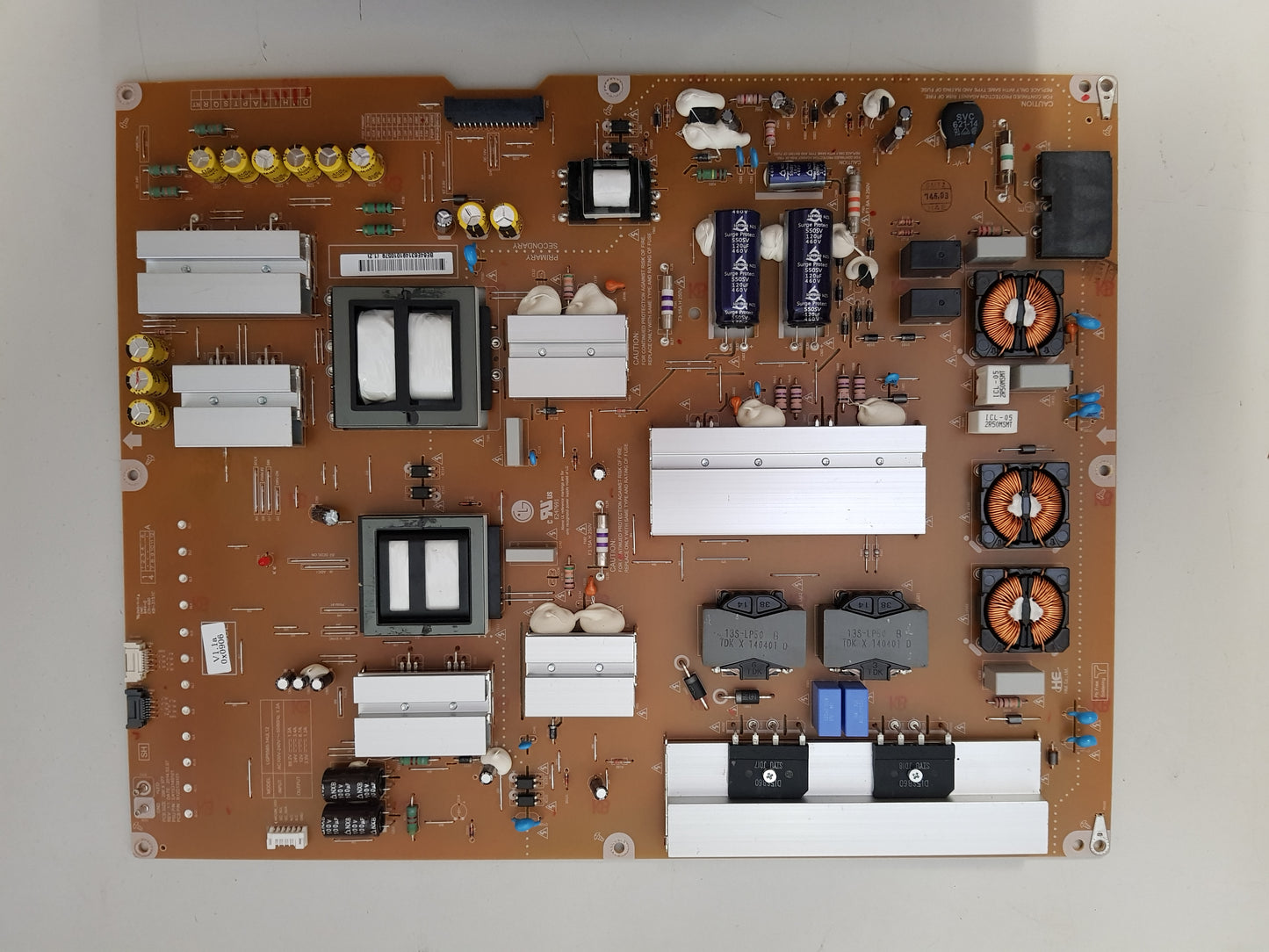 LG 65UB980T POWER SUPPLY BOARD EAY63149101 LGP5565-14UL12