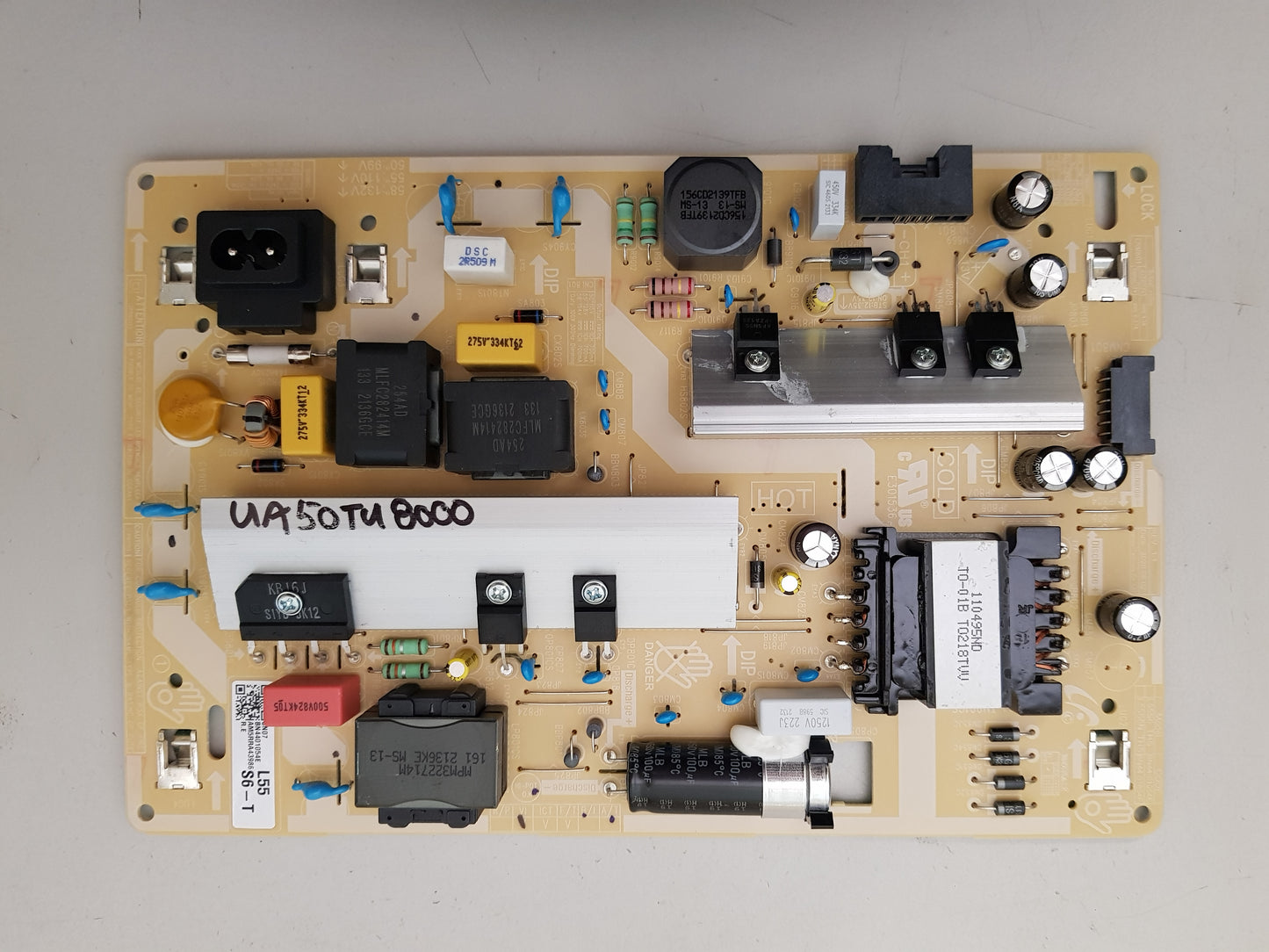 SAMSUNG UA50TU8000 POWER SUPPLY BOARD BN44-01054E