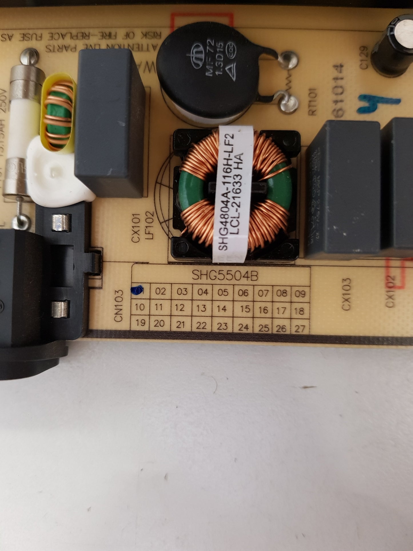 TCL 48E4900FS POWER SUPPLY BOARD SHG5504B10-101H 81-PBE055-H91