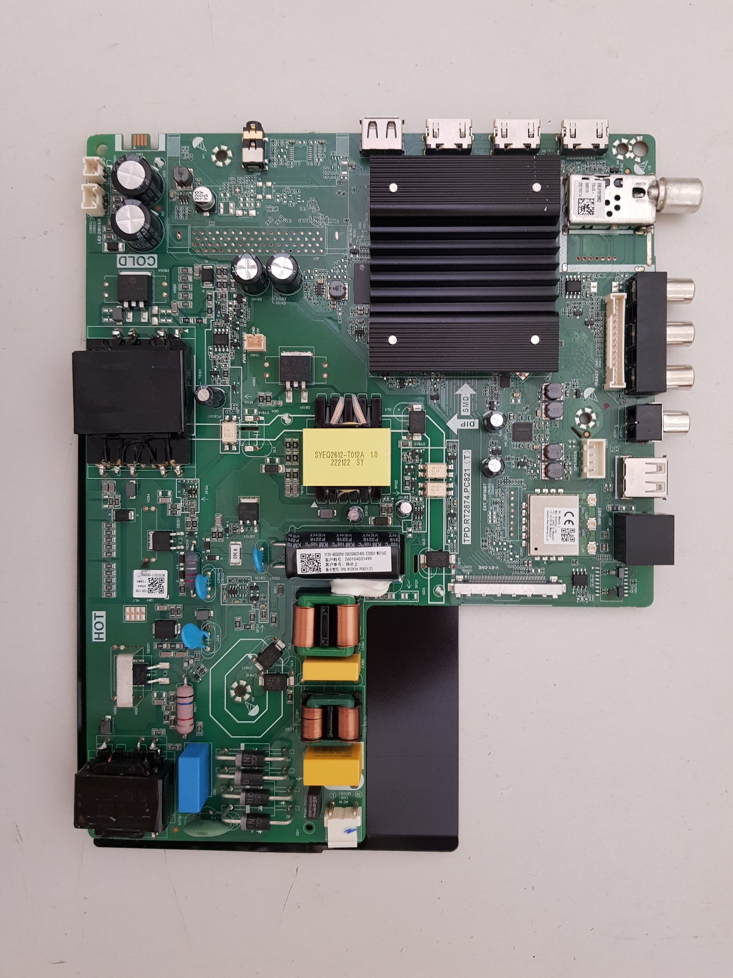 GENUINE EKO K55USW MAIN BOARD TPD.RT2874.PC821 (T)