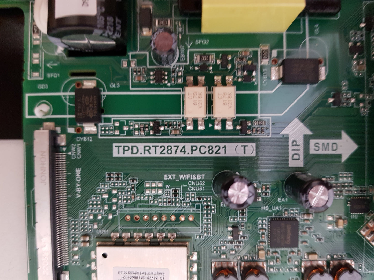 GENUINE EKO K55USW MAIN BOARD TPD.RT2874.PC821 (T)