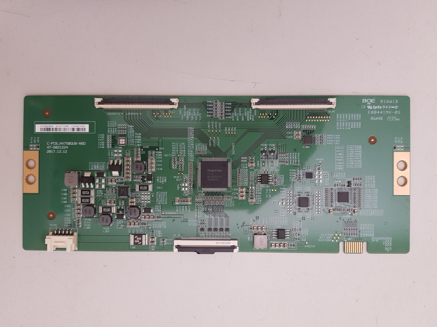 GENUINE HISENSE 75R6 T-CON BOARD 44-97713890 47-6021224