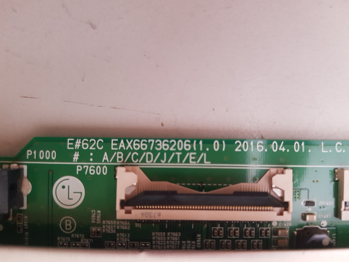 LG OLED 55C6T -T.AAUWLH MAIN BOARD 63746201 64263201 EAX66736206 1.0