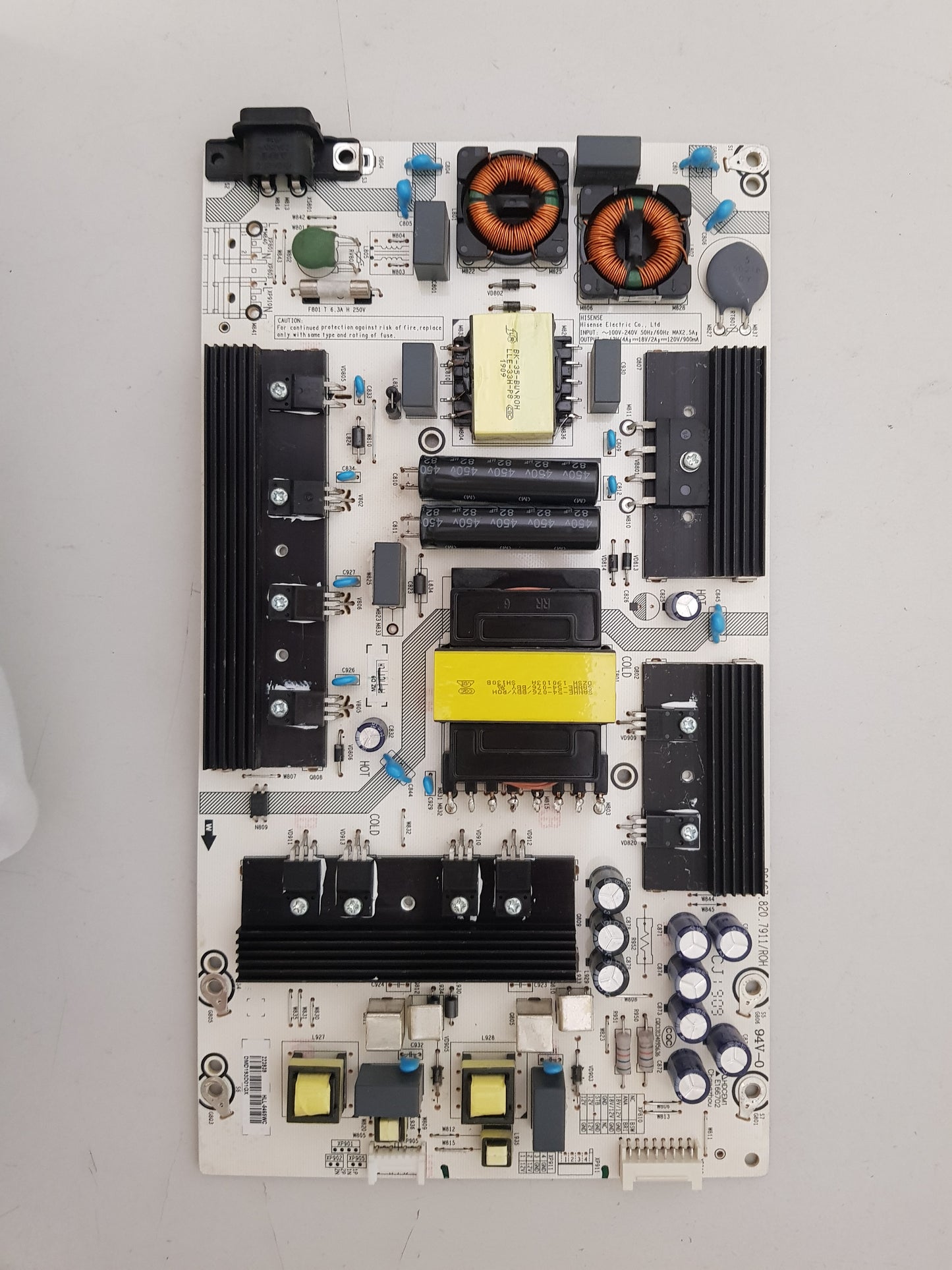 GENUINE HISENSE 65R6 POWER SUPPLY BOARD RSAG7.820.7911 HLL-5465WC
