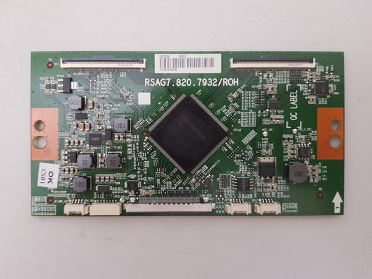 HISENSE 65R6 T-CON BOARD RSAG7.820.7932 222306