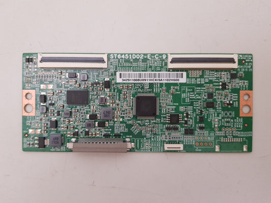 SONY KD- 65X7000G T-CON BOARD ST6451D02-E-C-9