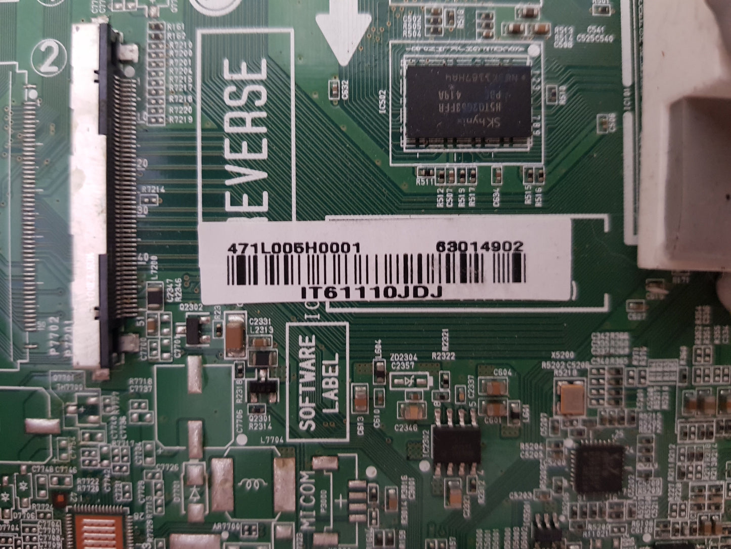 LG 70LB6500 -TA.AAUMLJD MAIN BOARD EAX65363904 1.1 63014902