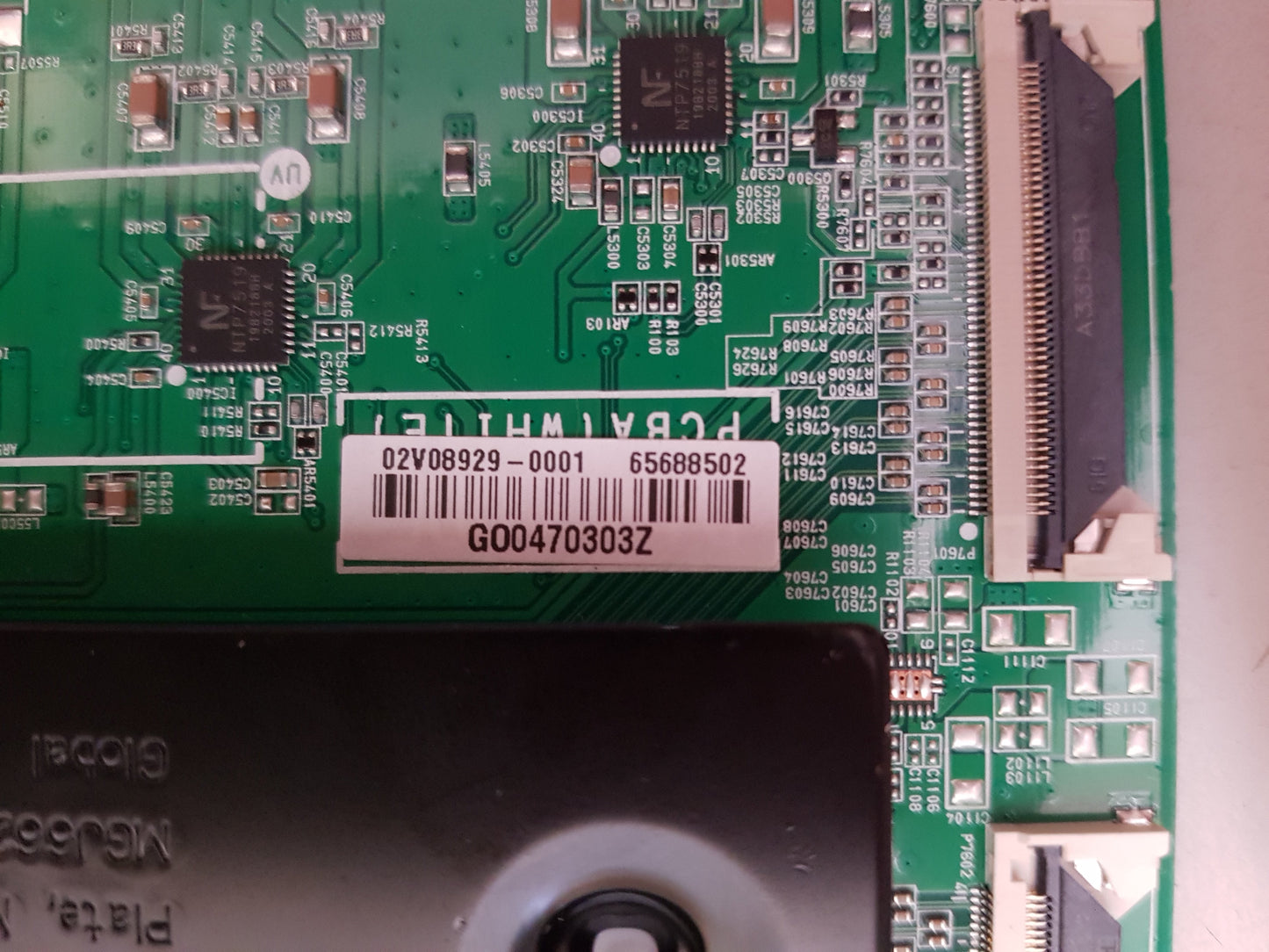 LG OLED 65C9PTA .AAUYLH/AAUYLJD MAIN BOARD EBU65688502 EAX68303205 1.0