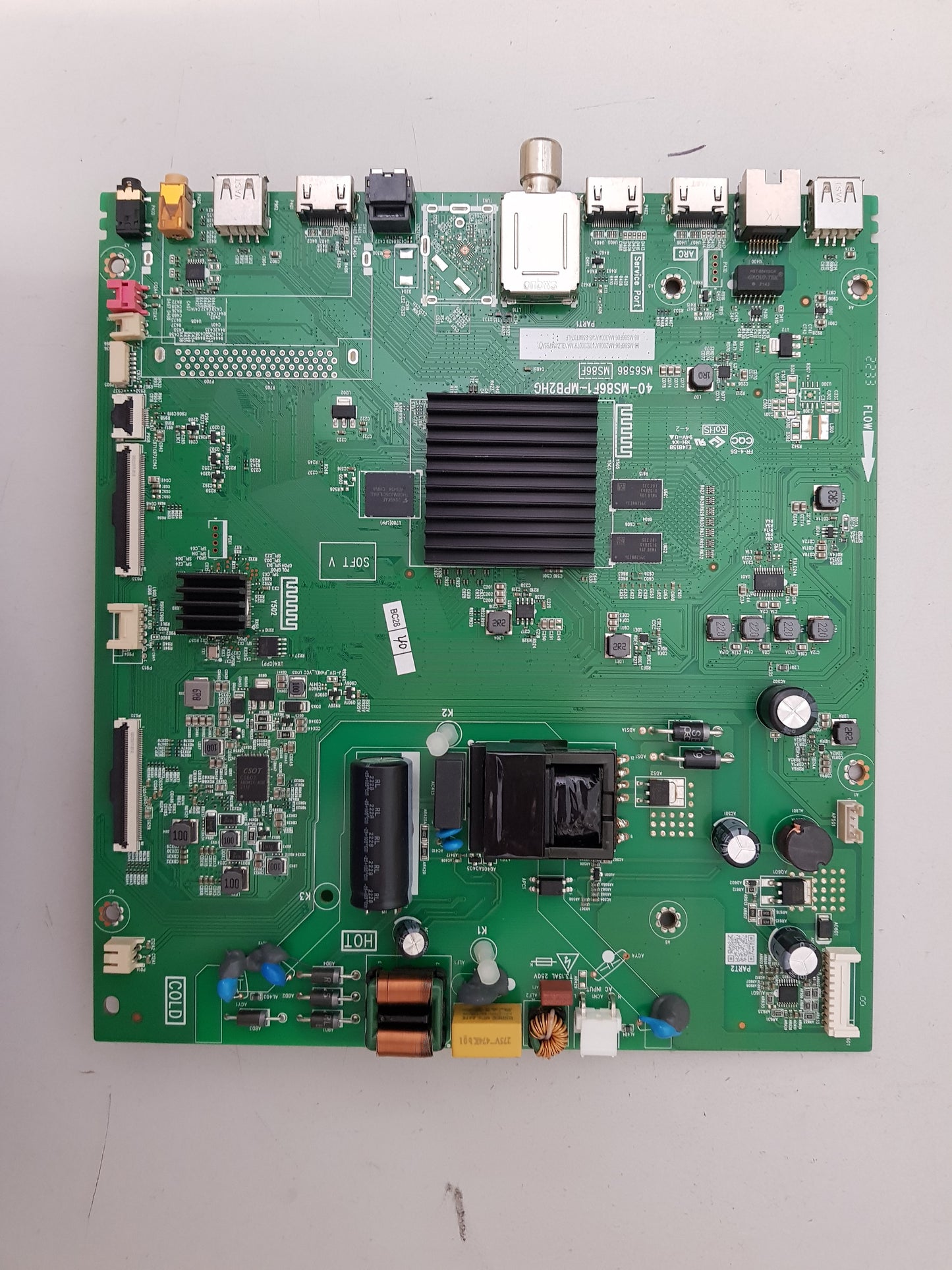 GENUINE FFALCON 50UF2 MAIN BOARD MS6586 40-MS86F1-MPB2HG V8-S586T07