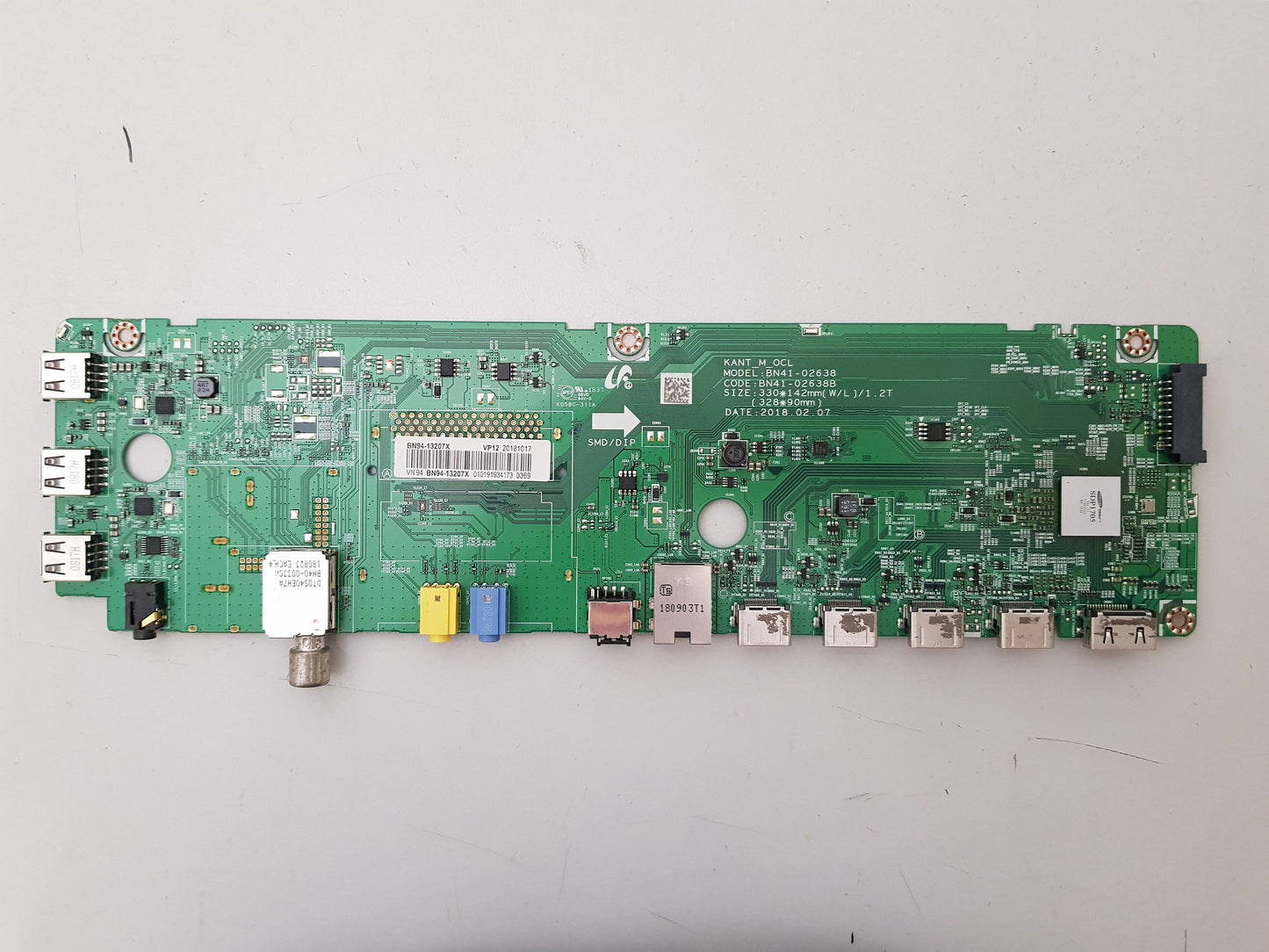 SAMSUNG QA55Q7FNAW XXY (VER FA01) ONE CONNECT BOX MAIN BOARD BN94-13207X