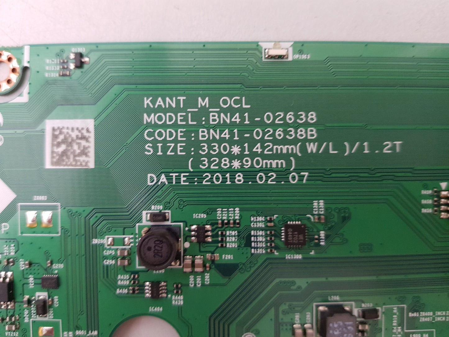 SAMSUNG QA55Q7FNAW XXY (VER FA01) ONE CONNECT BOX MAIN BOARD BN94-13207X
