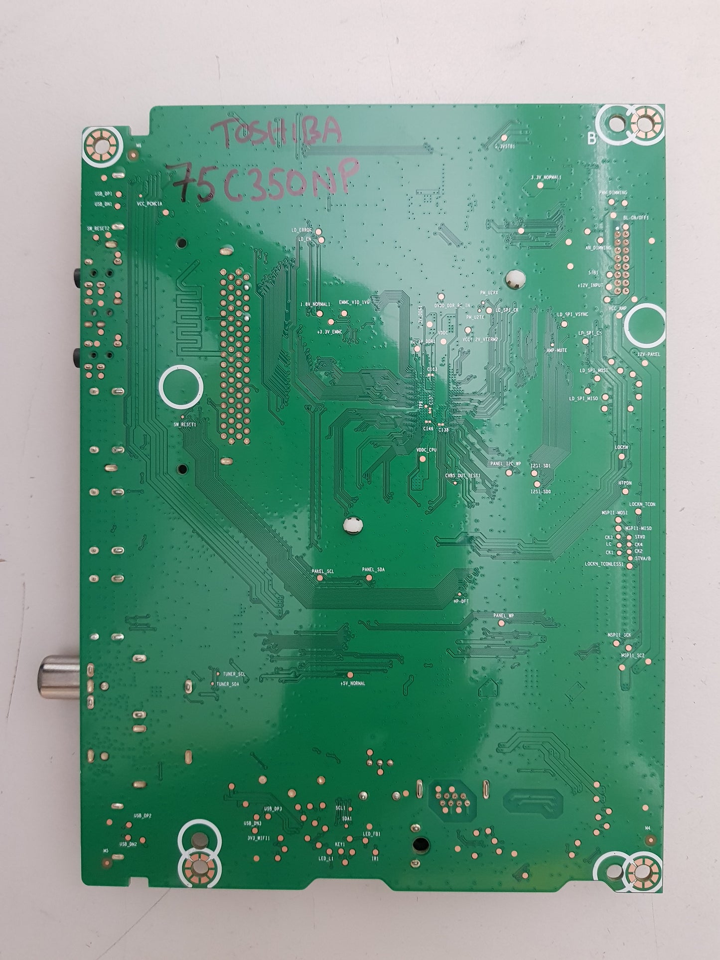 TOSHIBA 75C350NP MAIN BOARD RSAG7.820.13538 75C350NP 401841 401621