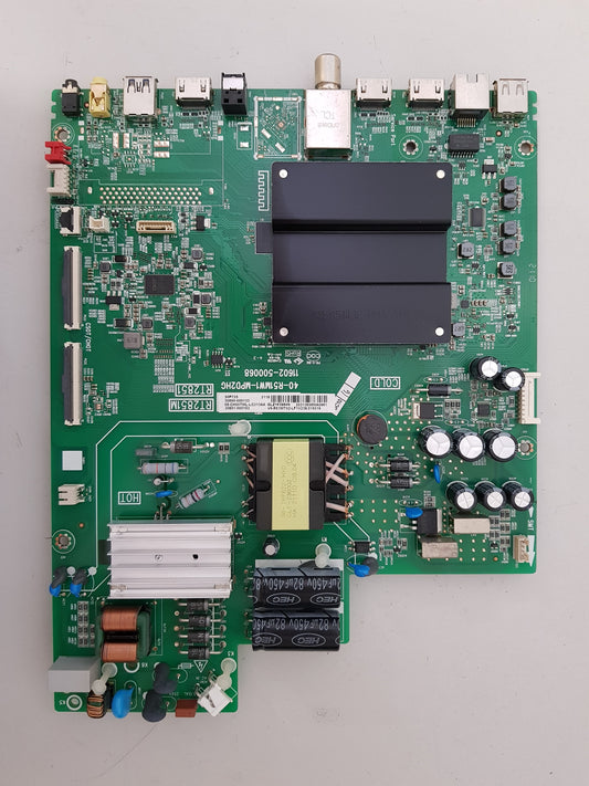 TCL 50P725 MAIN BOARD 40-R51MW1-MPD2HG 11602-500068 RT2851M RT2851