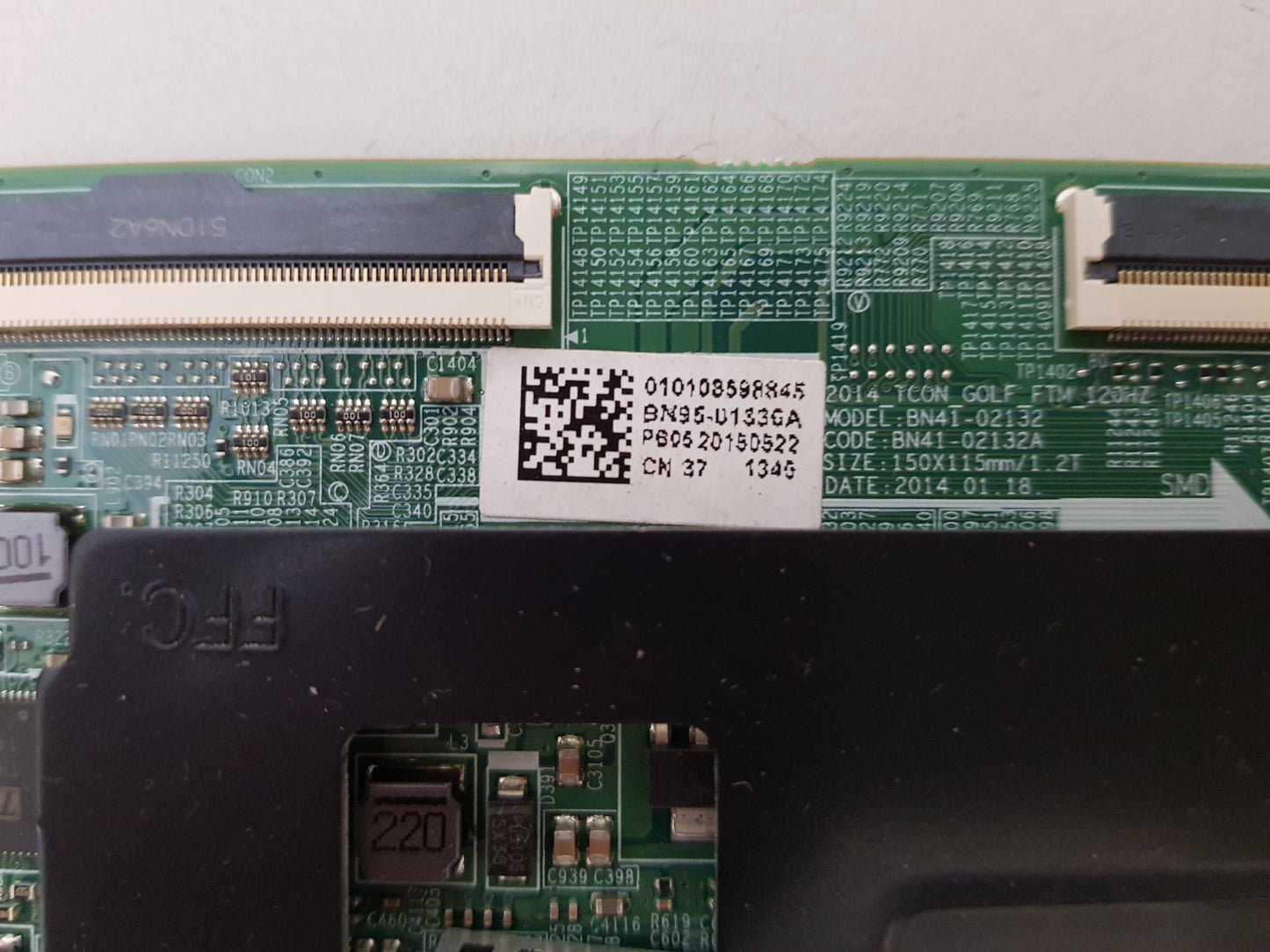 GENUINE SAMSUNG UA60J6200 AWXXY (VER MS01) T-CON BOARD BN95-01336A