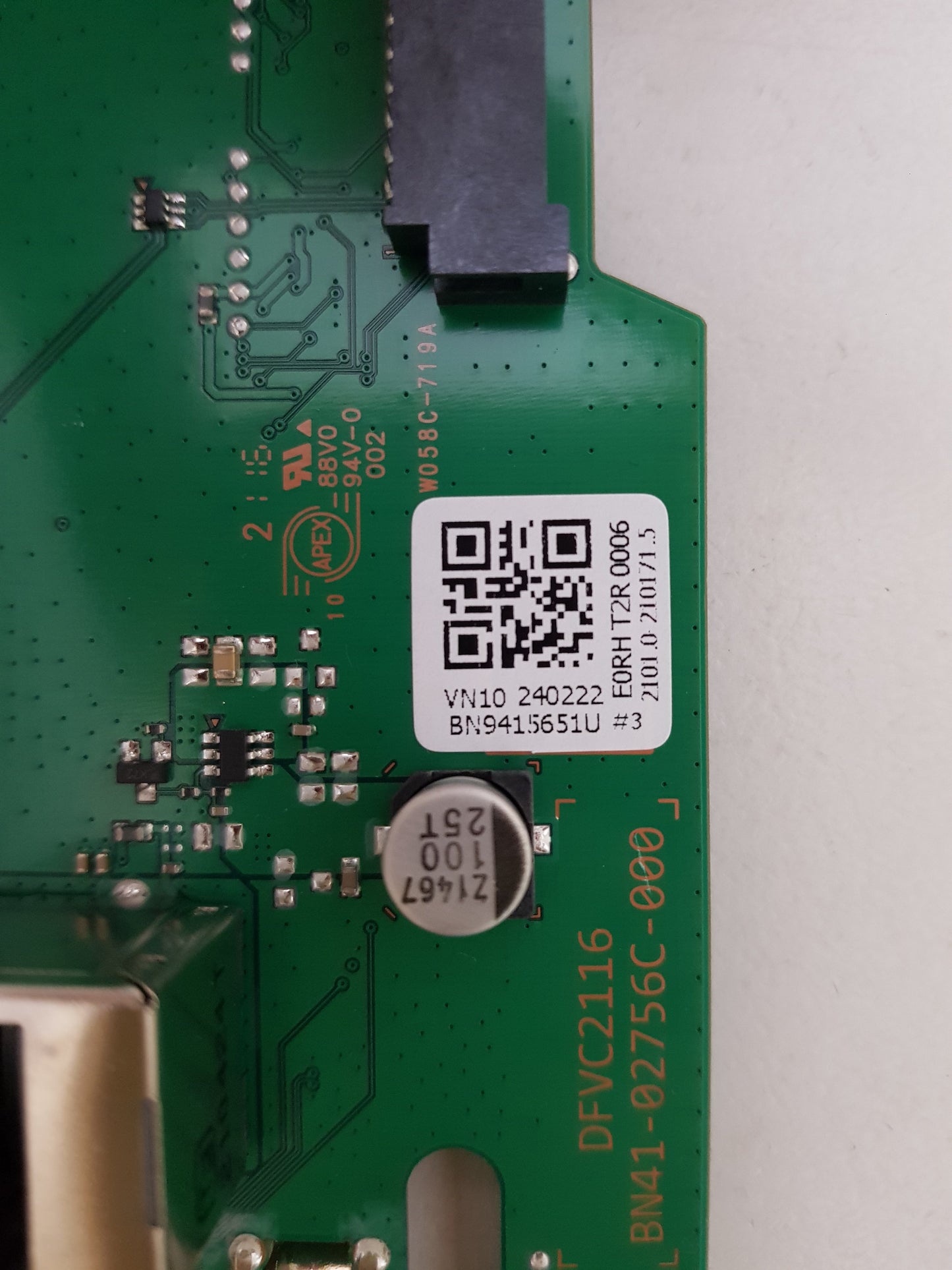 SAMSUNG QA65Q60TAW XXY MAIN BOARD BN94-15651U