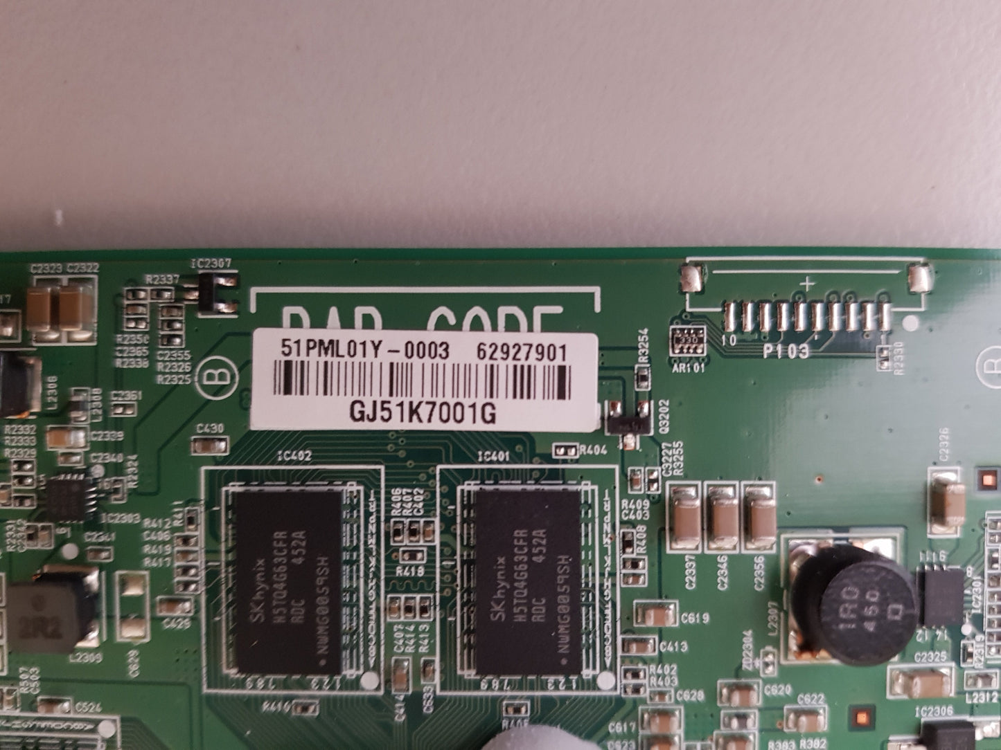 LG 65LF6300 MAIN BOARD EAX66202603 1.0 EBT63593101 62927901