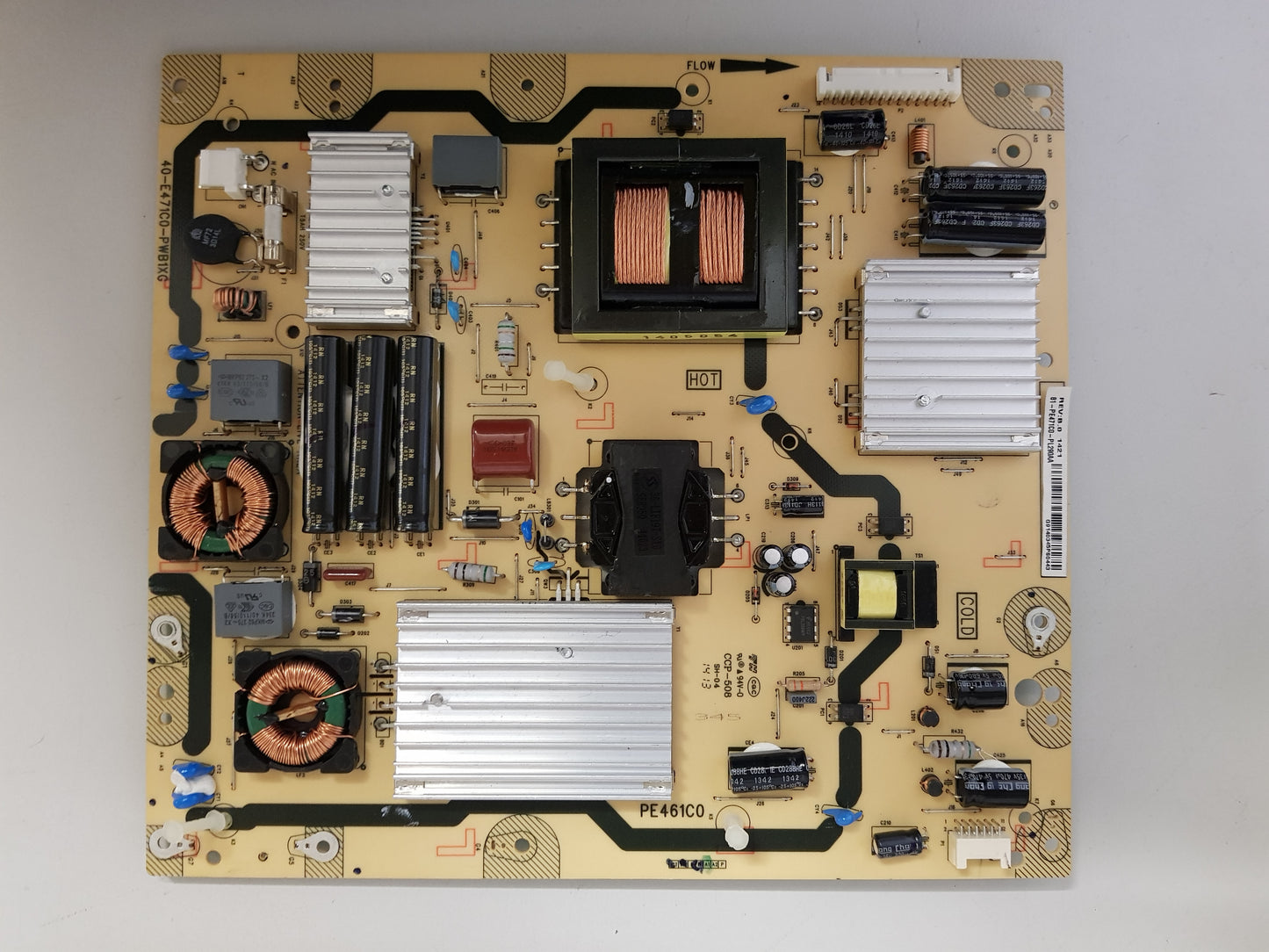 TCL U50E5691FDS POWER SUPPLY BOARD 40-E471C0-PWB1XG 81-PE471C0-PL290AA