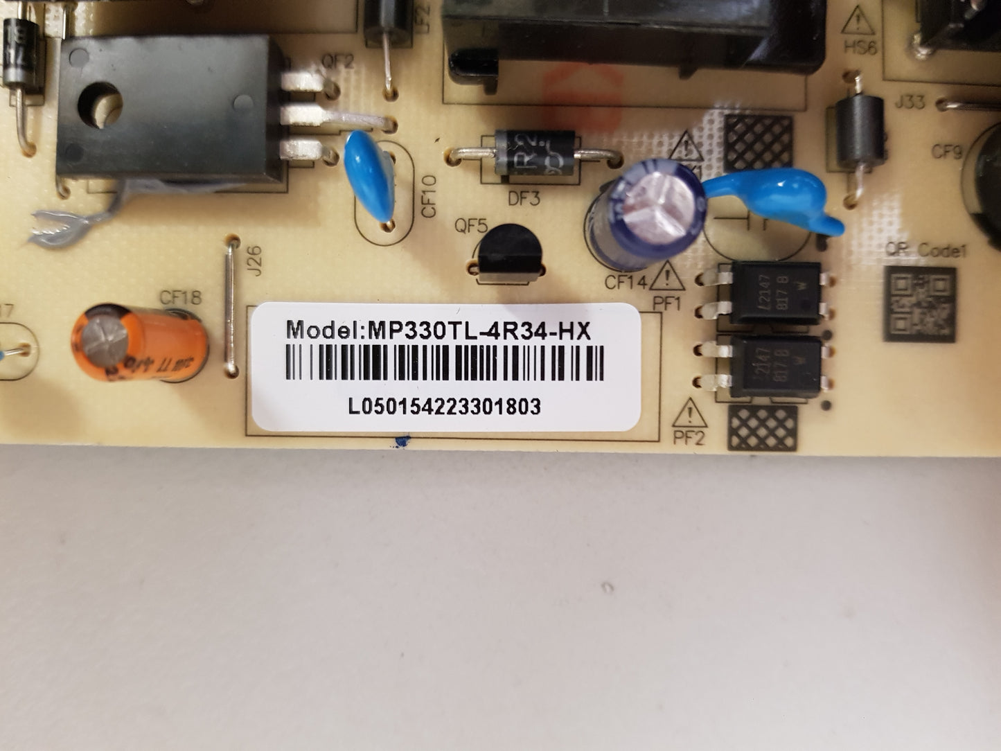 GENUINE BLAUPUNKT BP750USG9300 POWER SUPPLY BOARD MP330TL-4R34 MP330TL-4R34-HX
