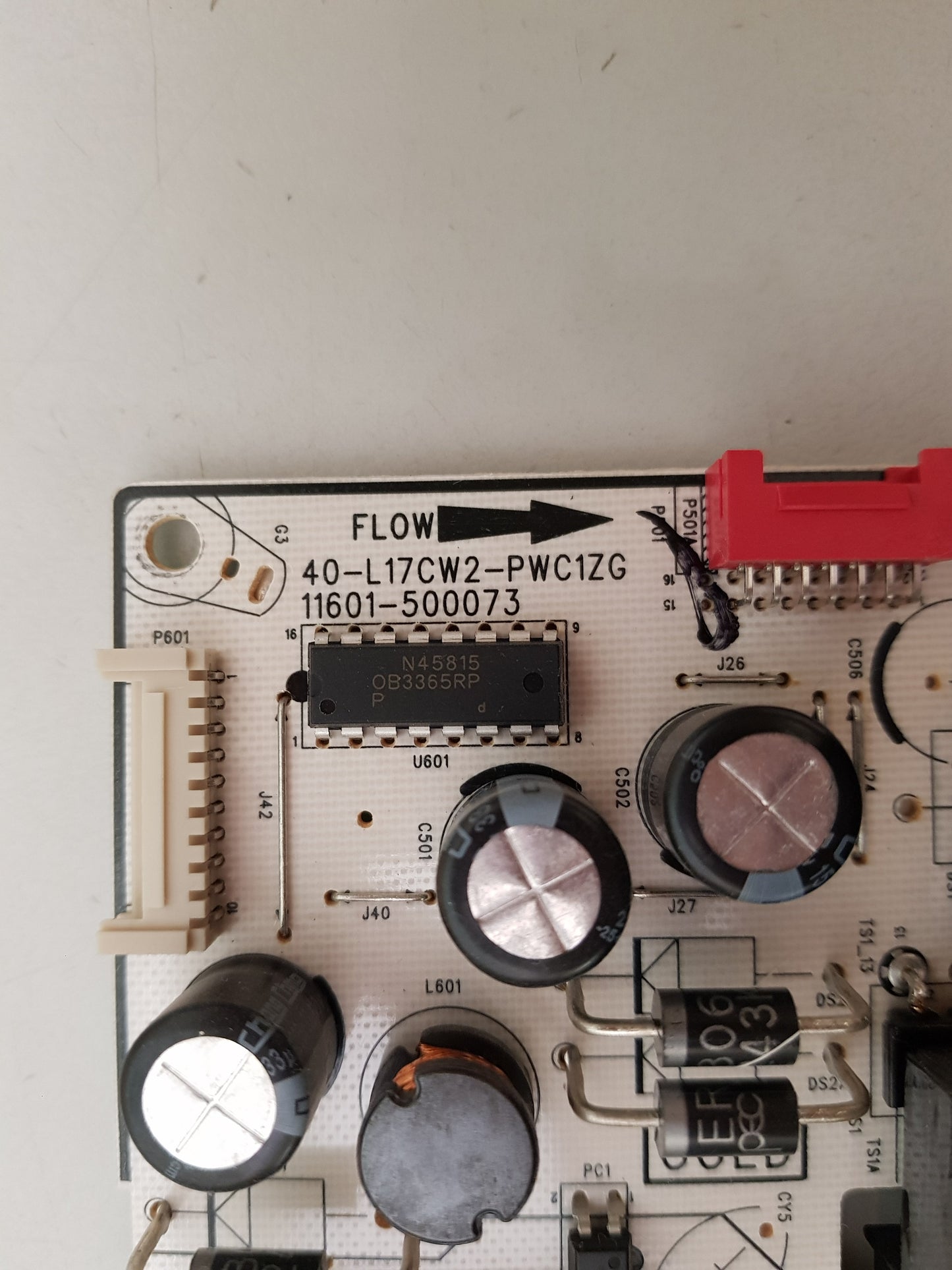 TCL 65RP630 POWER SUPPLY BOARD 40-L17CW2-PWC1ZG 11601-500073