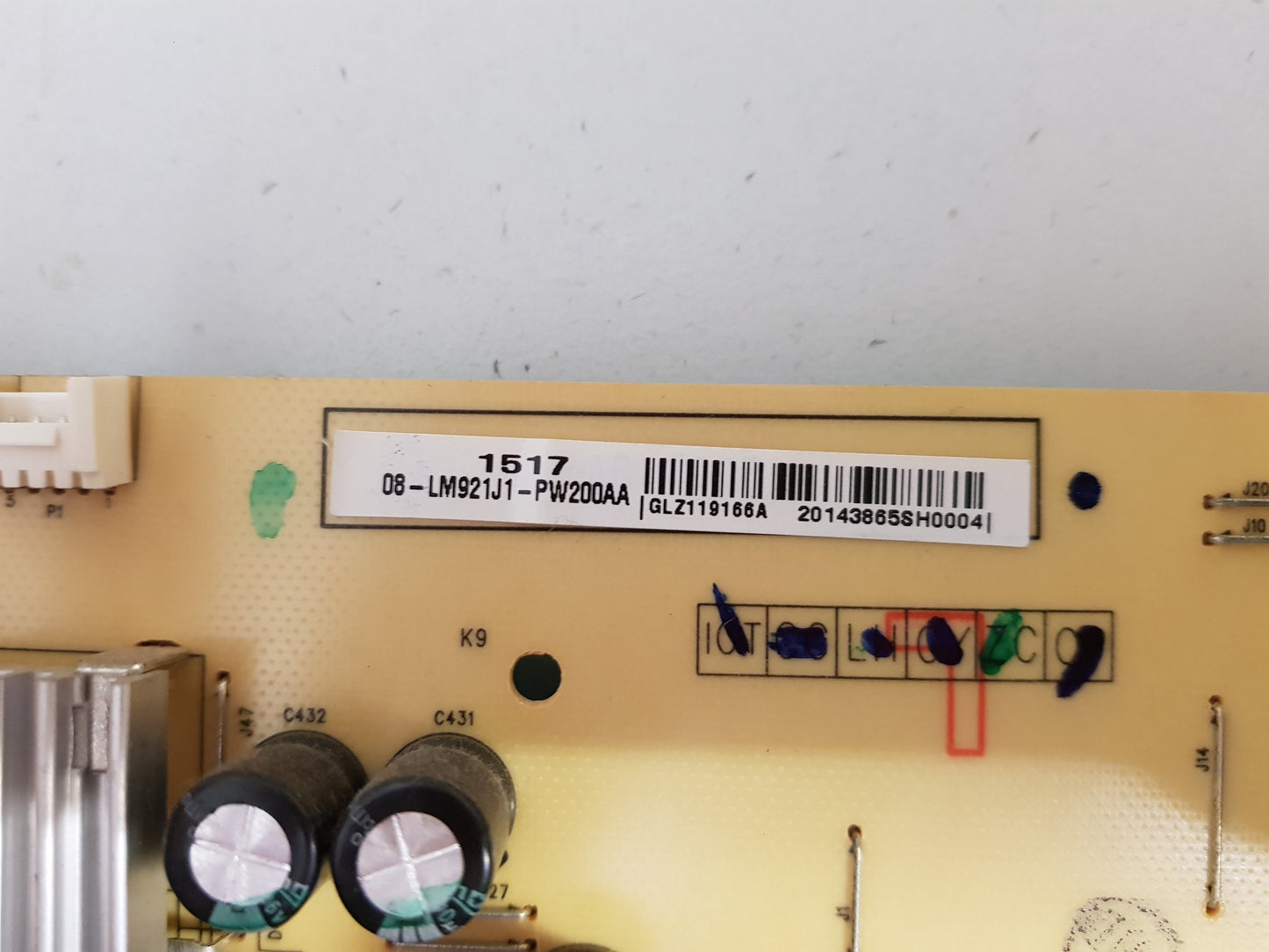 TCL U55E5800FS POWER SUPPLY BOARD 40-LM9211-PWC1XG 08-LM921J1-PW200AA