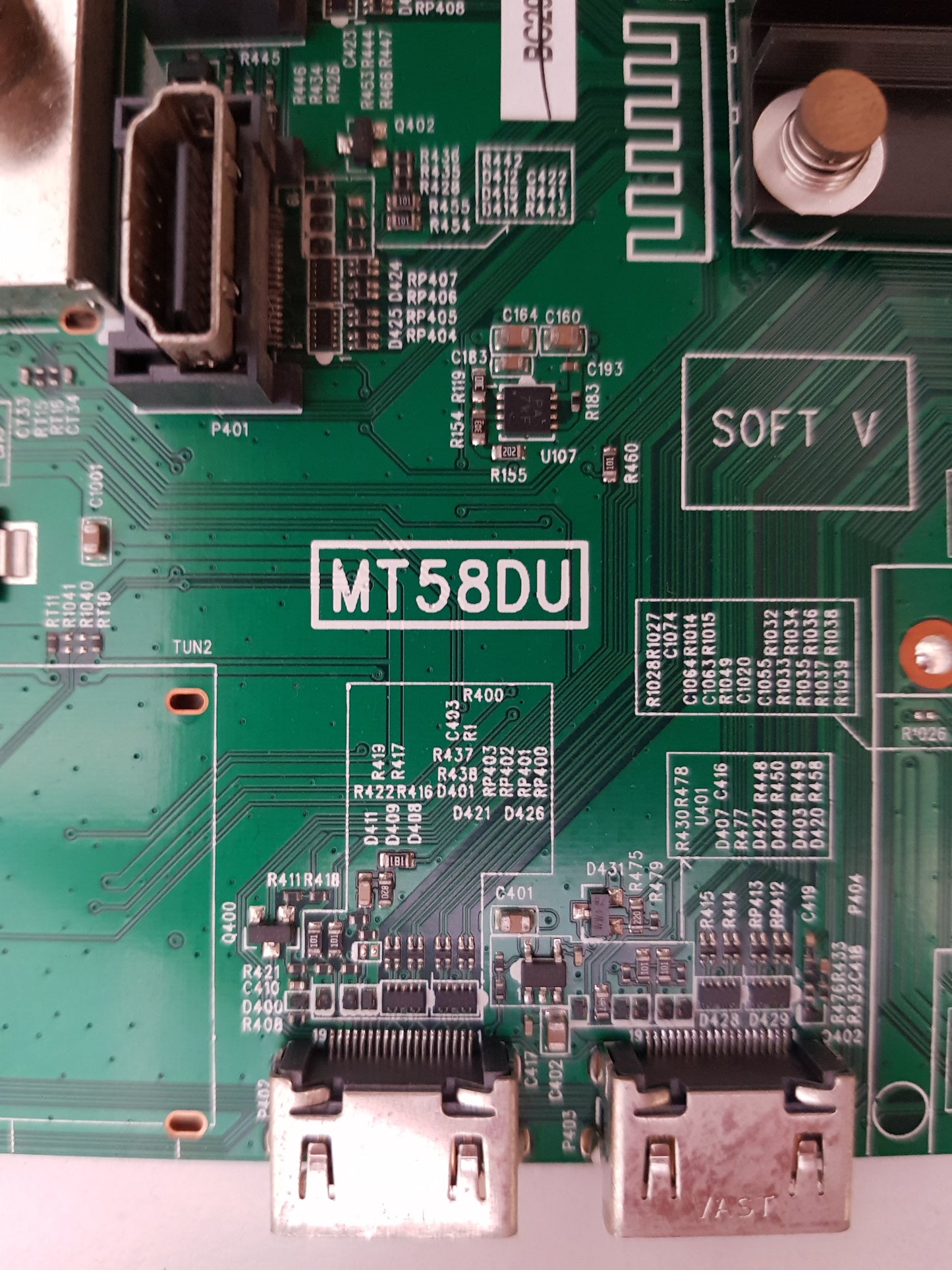 GENUINE TCL 60P20US MAIN BOARD 40-MT58DU-MAB4HG 08-LQ60CUN-OC401AA