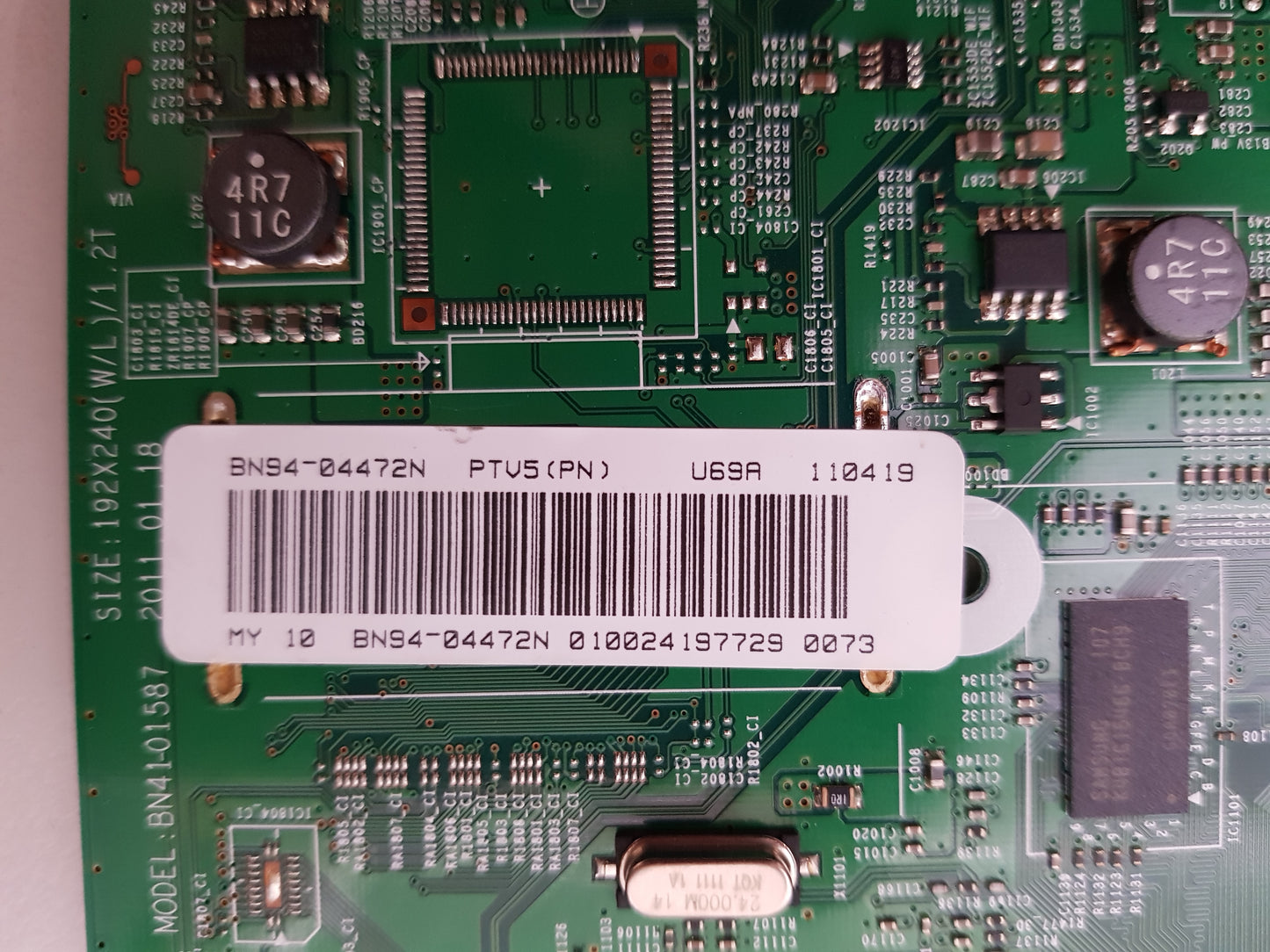 SAMSUNG UA40D6000 SMXXY MAIN BOARD BN94-04472N