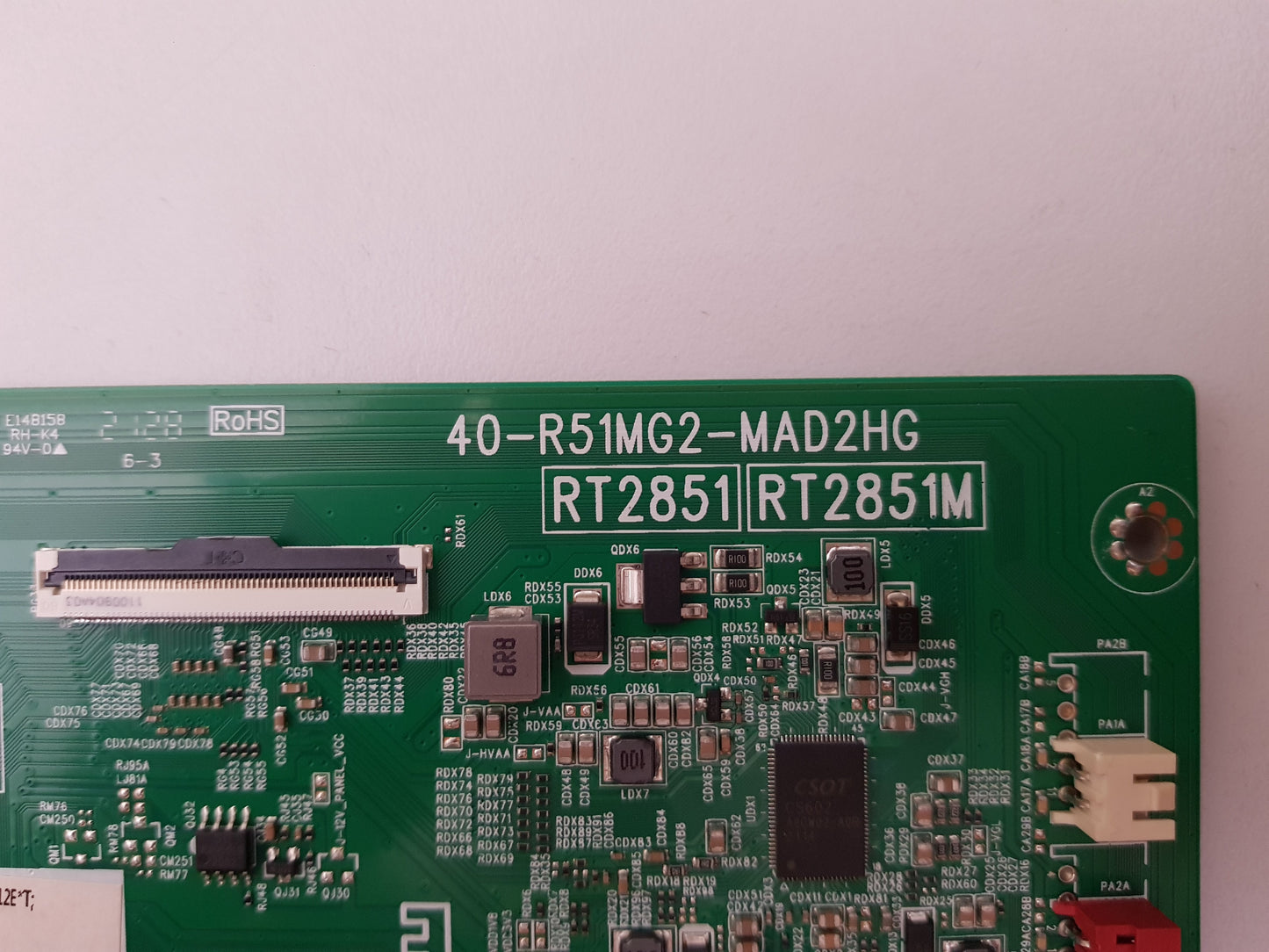 GENUINE TCL 65P725 MAIN BOARD 40-R51MG2-MAD2HG RT2851M 30800-000135