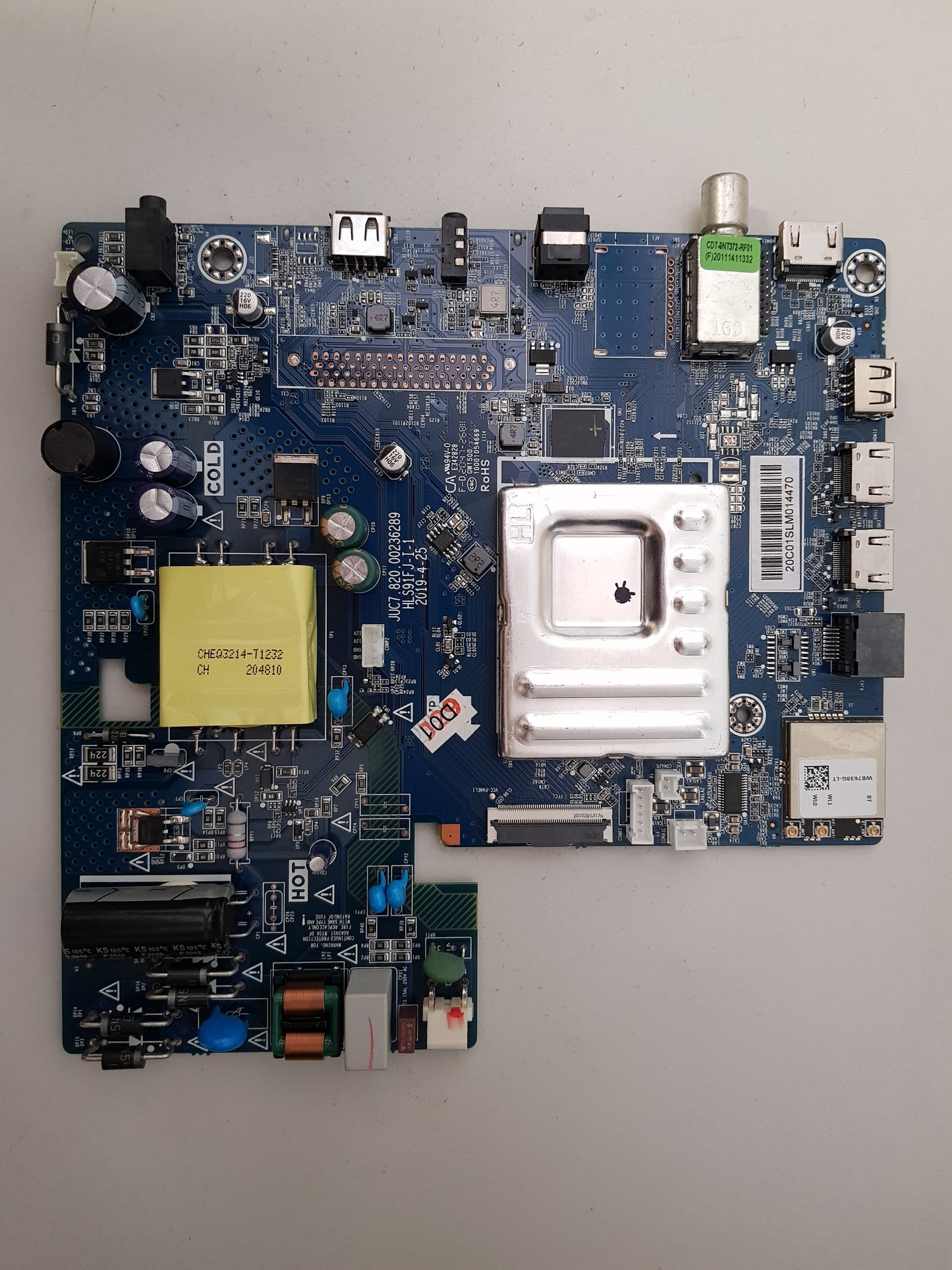 GENUINE JVC LT- 40N5115A MAIN BOARD JUC7.820.00236289 HLS91FJ-I-1