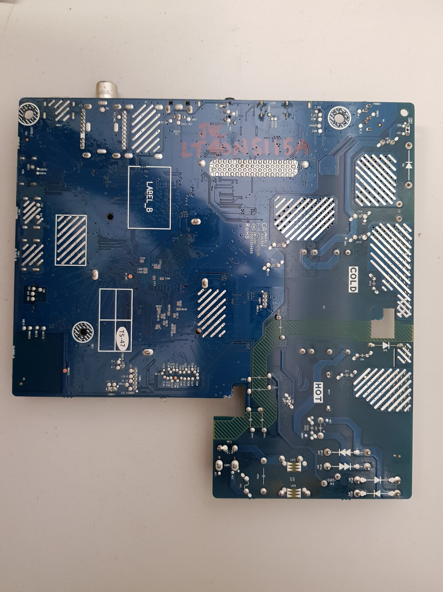 GENUINE JVC LT- 40N5115A MAIN BOARD JUC7.820.00236289 HLS91FJ-I-1