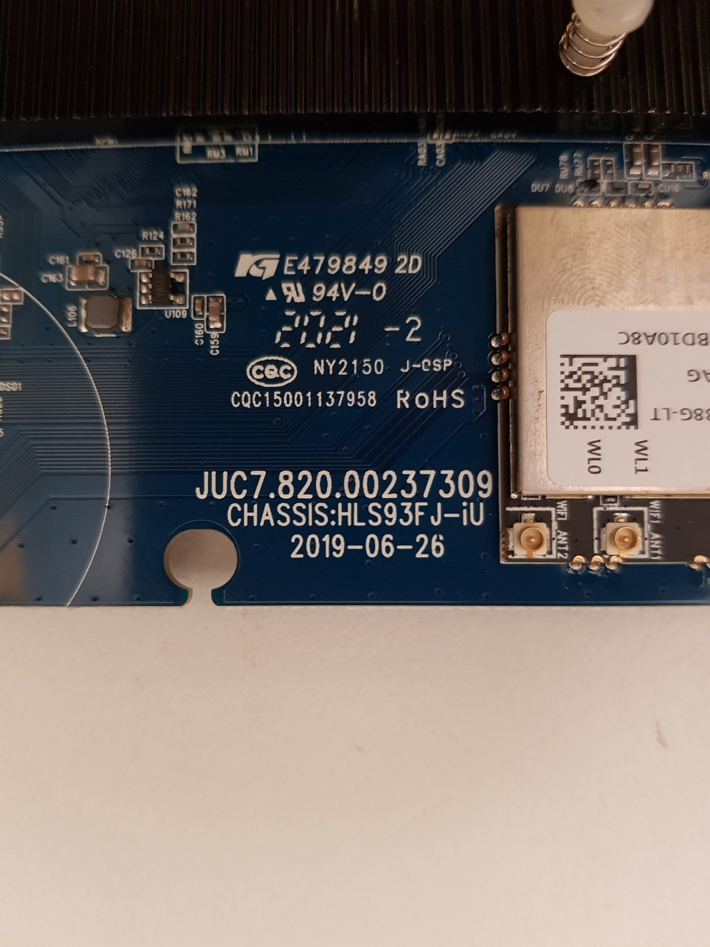 GENUINE CHIQ U55H10 MAIN BOARD JUC7.820.00237309
