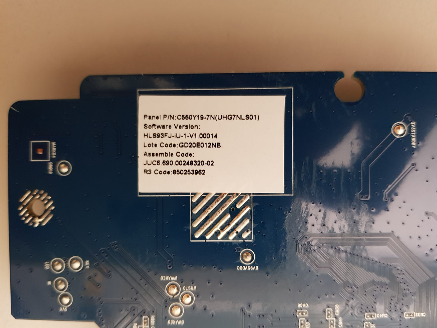 GENUINE CHIQ U55H10 MAIN BOARD JUC7.820.00237309