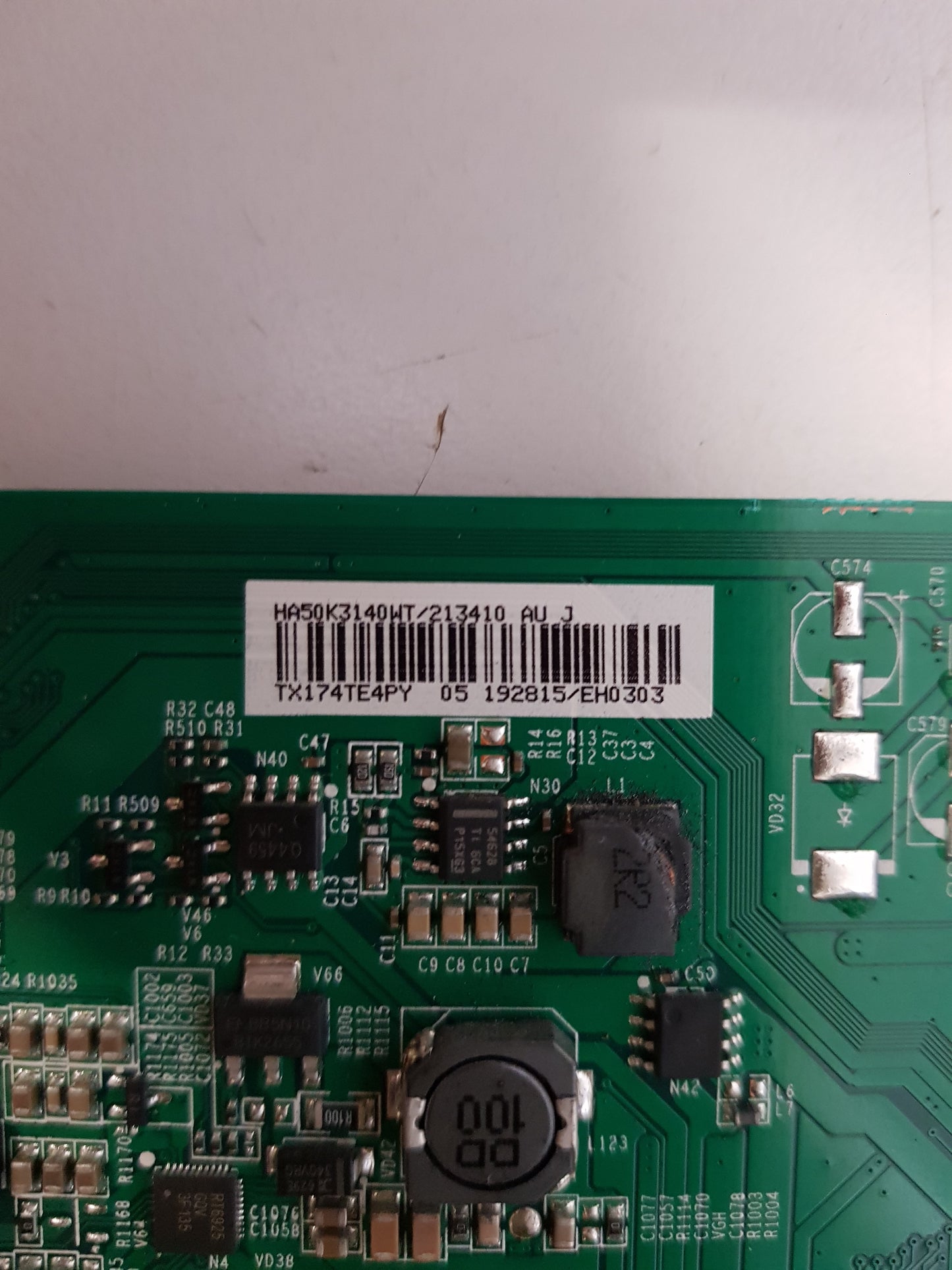 HISENSE 50N4 MAIN BOARD RSAG7.820.6526 HA50K3140WT 213410 192815