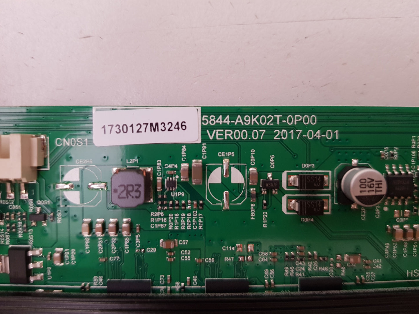 TOSHIBA 55U7750A MAIN BOARD 5844-A9K02T-0P00 1730127M