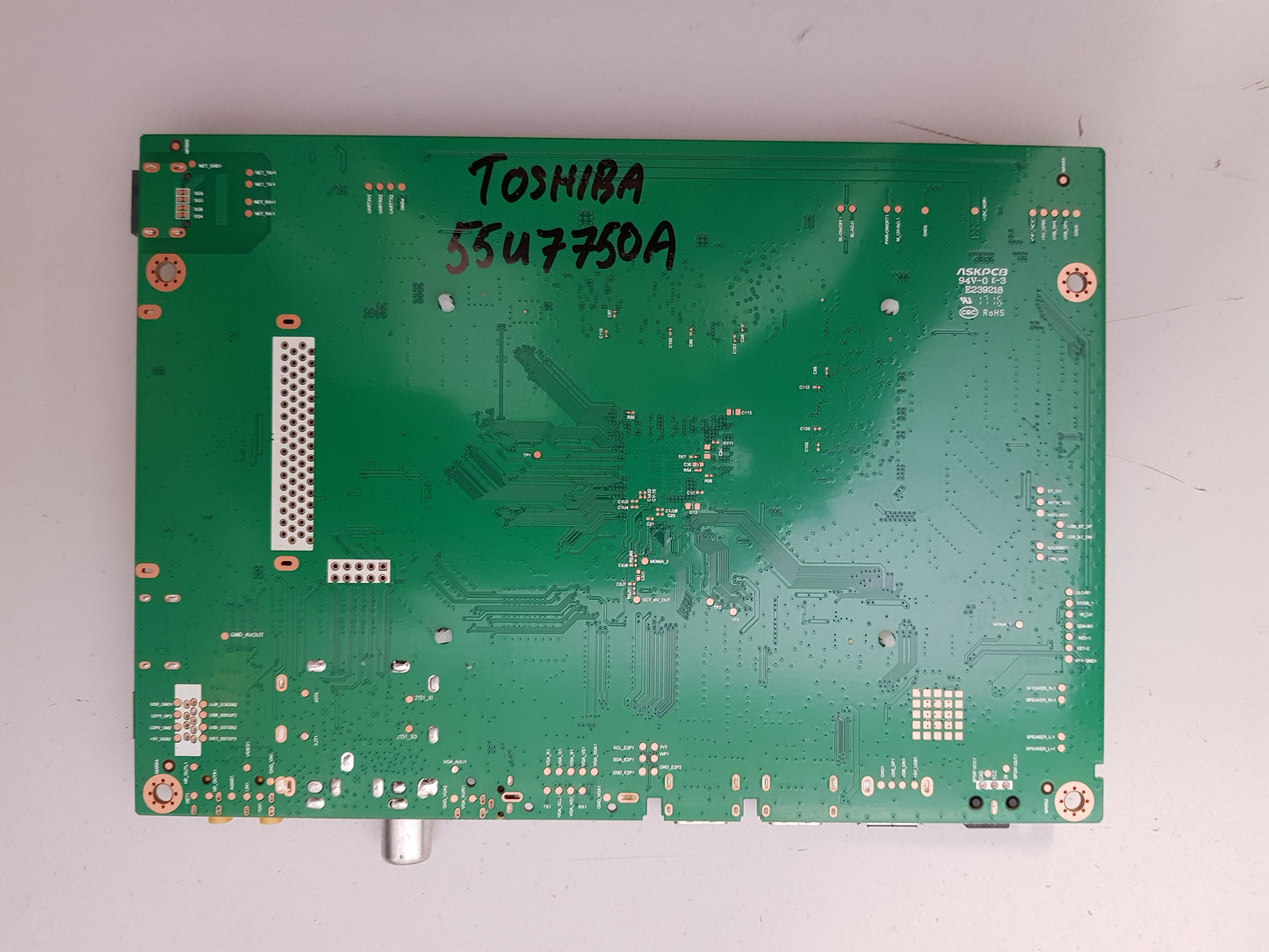 TOSHIBA 55U7750A MAIN BOARD 5844-A9K02T-0P00 1730127M