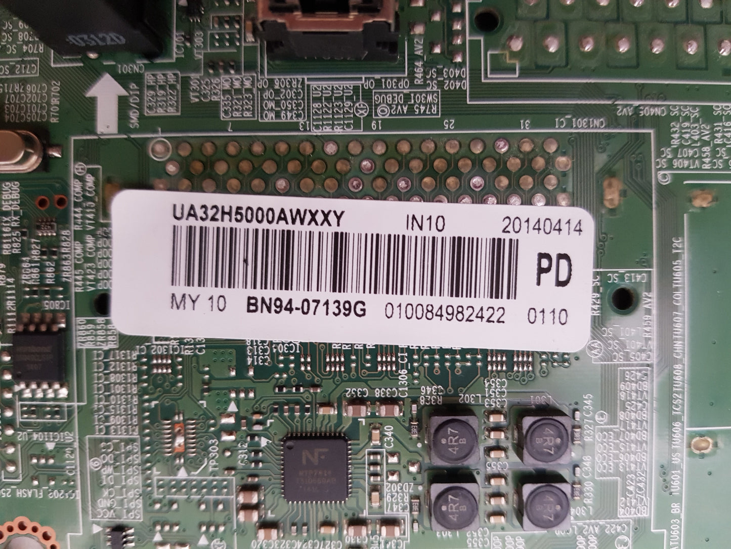 SAMSUNG UA32H5000 AWXXY MAIN BOARD BN94-07139G