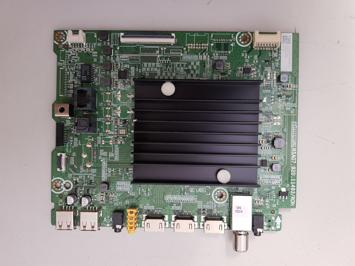 TOSHIBA 65C350LP MAIN BOARD RSAG7.820.11493 323276 317408