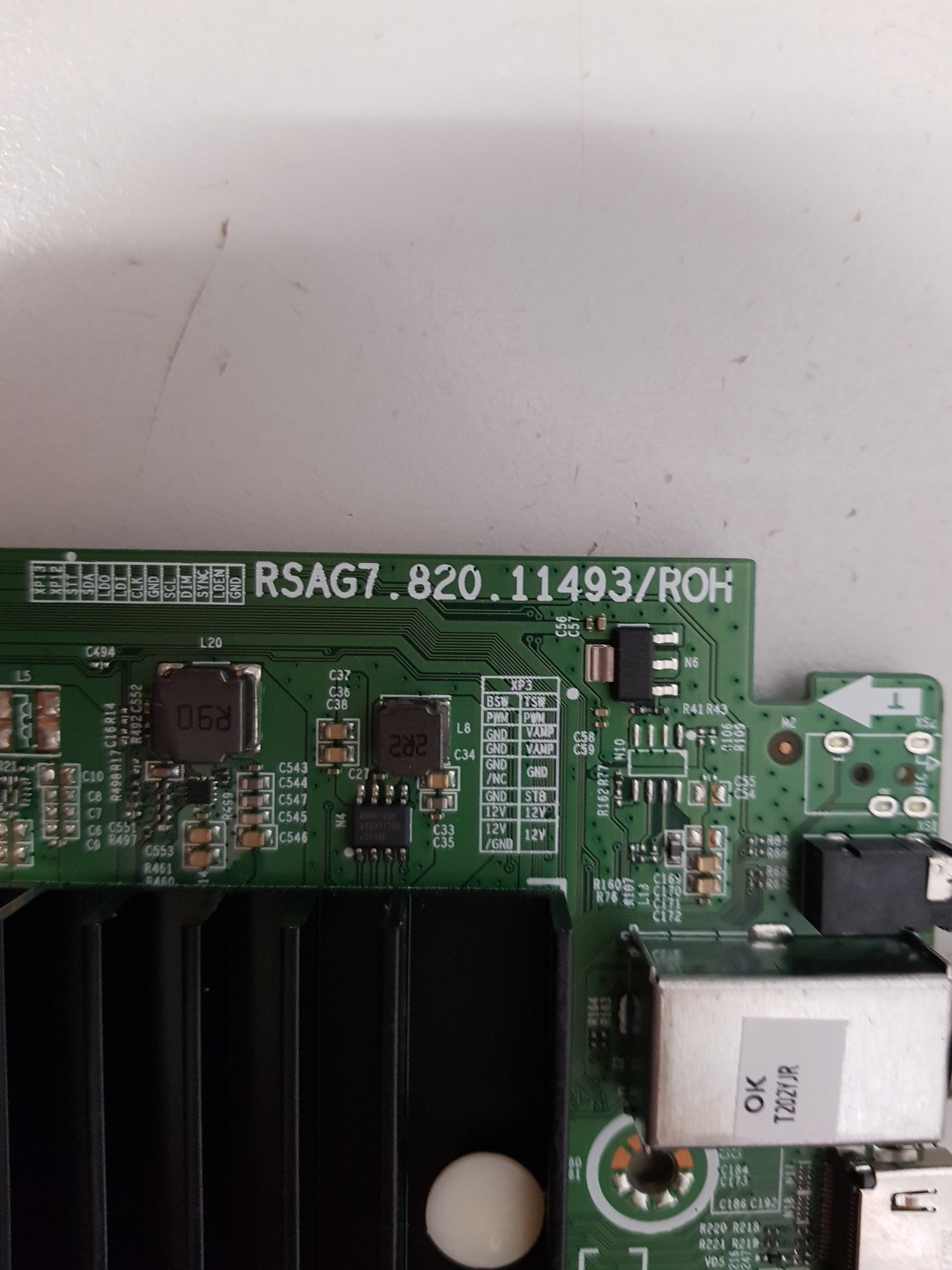 TOSHIBA 65C350LP MAIN BOARD RSAG7.820.11493 323276 317408