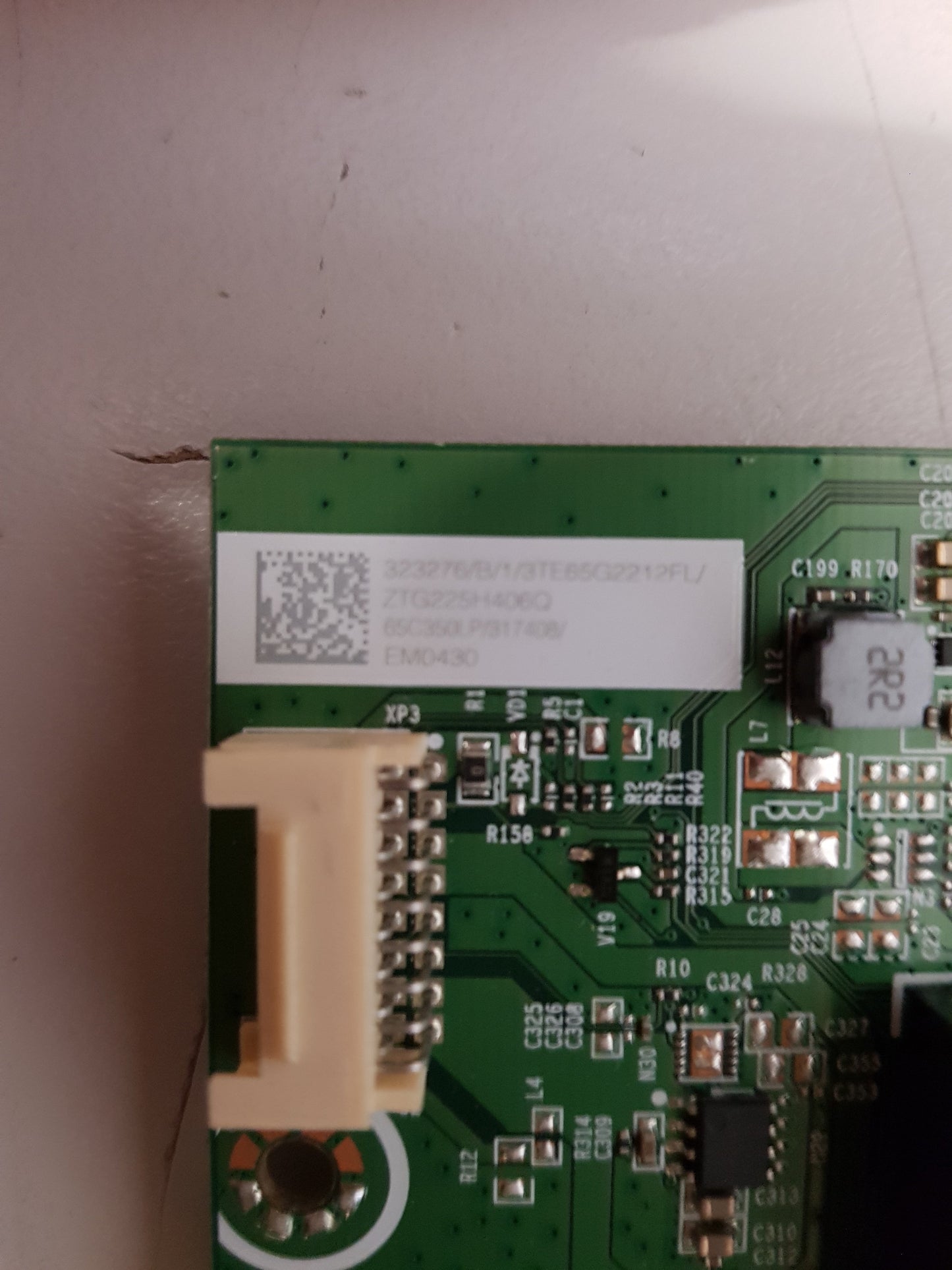 TOSHIBA 65C350LP MAIN BOARD RSAG7.820.11493 323276 317408