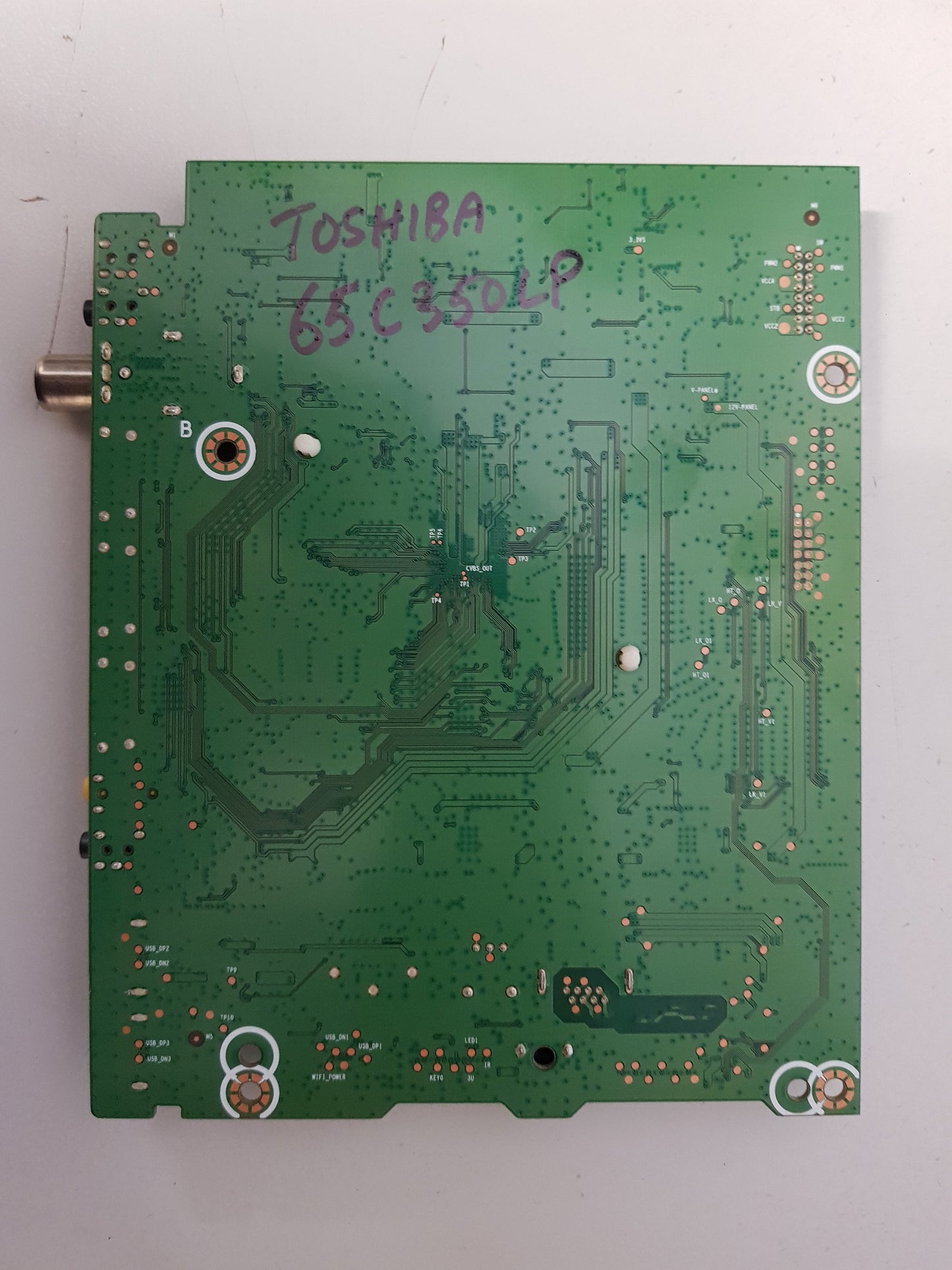 TOSHIBA 65C350LP MAIN BOARD RSAG7.820.11493 323276 317408