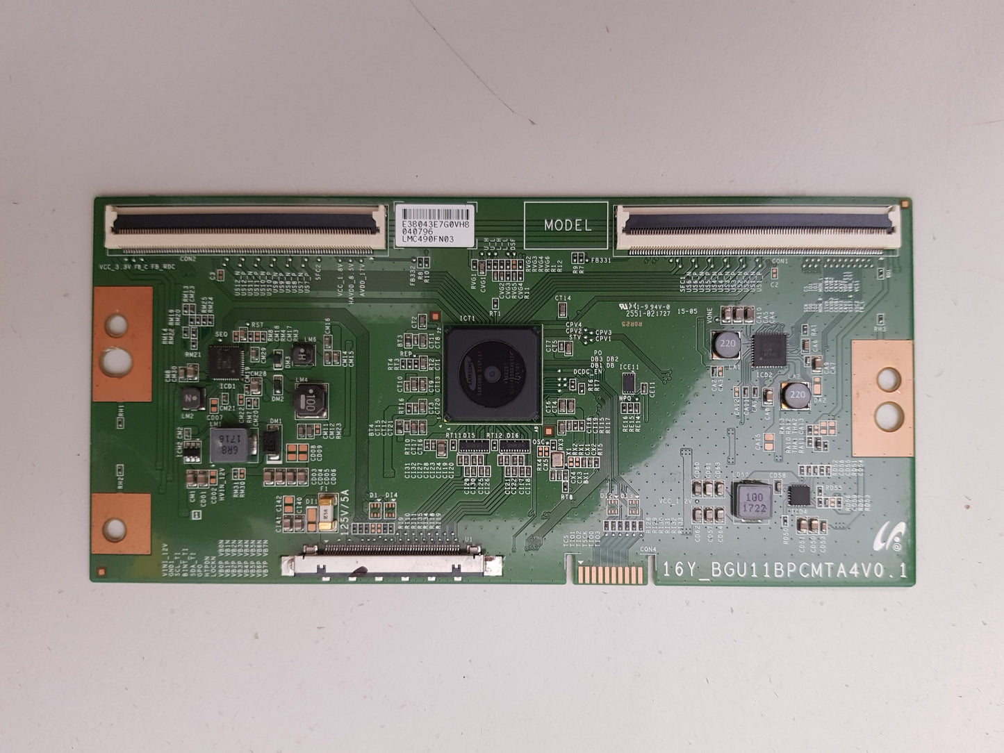 GENUINE AKAI AK492017UHDS T-CON BOARD 16Y_BGU11BPCMTA4V0.1