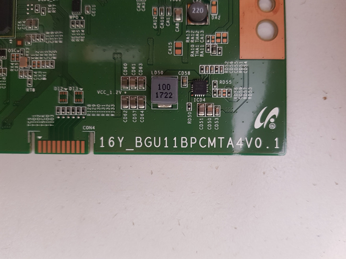 GENUINE AKAI AK492017UHDS T-CON BOARD 16Y_BGU11BPCMTA4V0.1