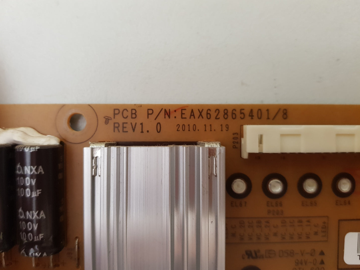 LG 42LW5700 POWER SUPPLY BOARD EAY62169801 EAX62865401 /8